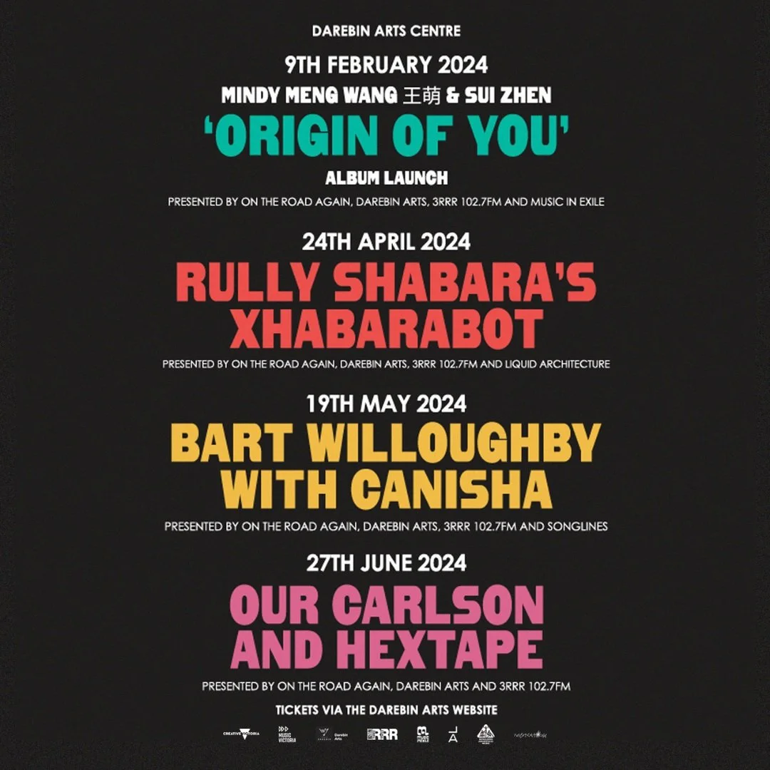 MUSIC NEWS: Darebin Arts Centre Announce Our Carlson + Hextape Show for Music for the Stages