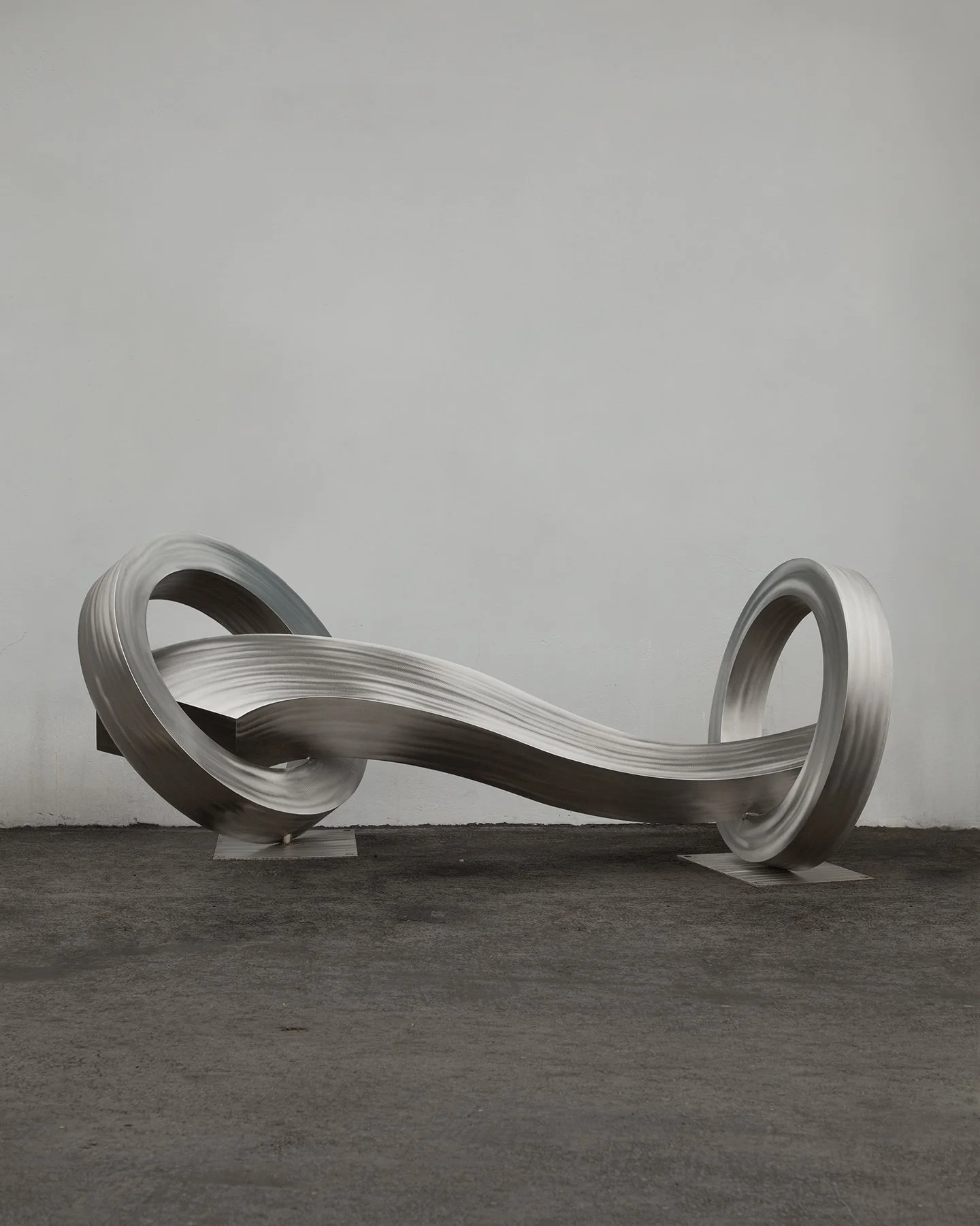  Stainless steel sculpture for artist Brad Howe 
