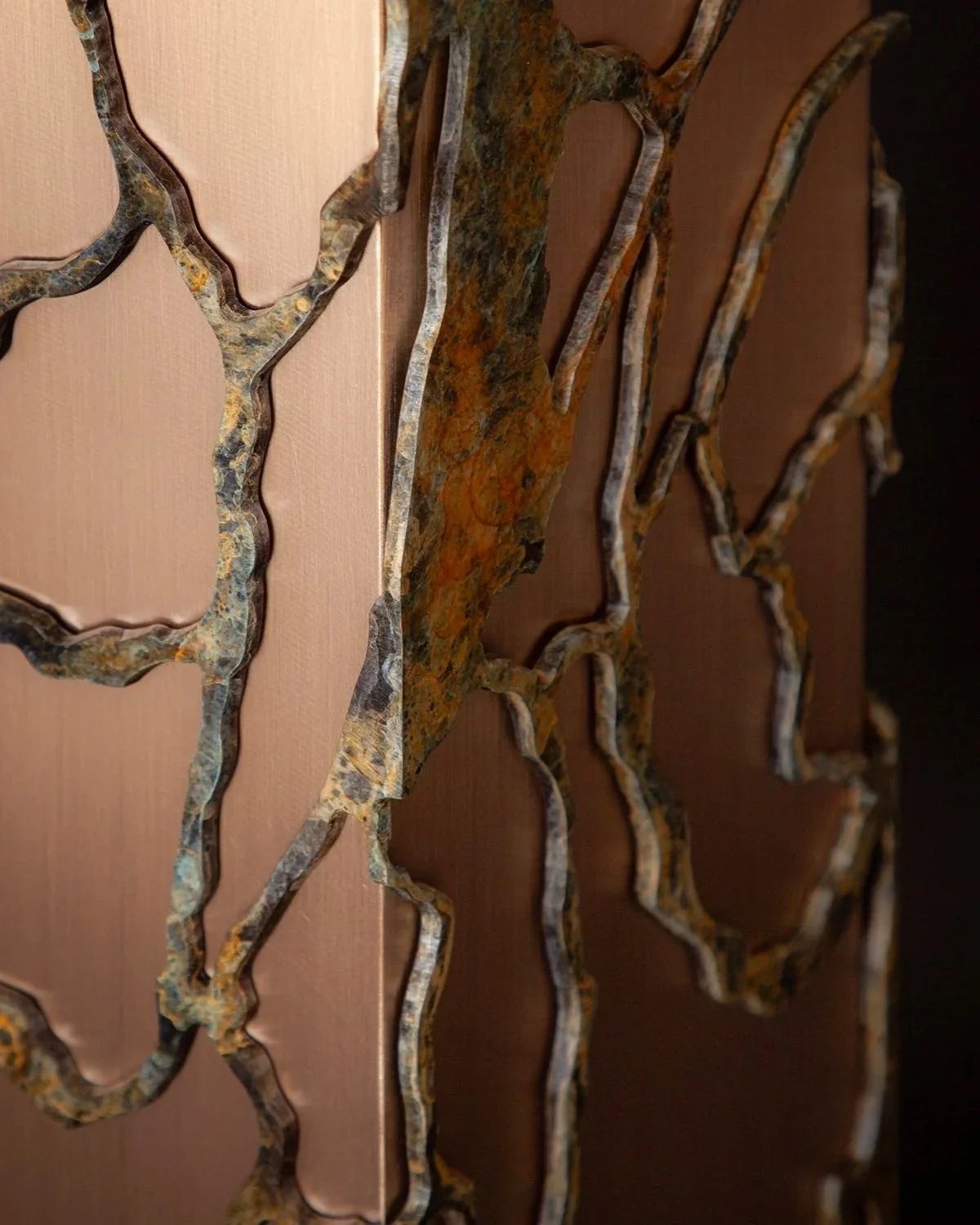  Daniella Algarate: ‘Marble Queen Pothos’ bronze sculpture 