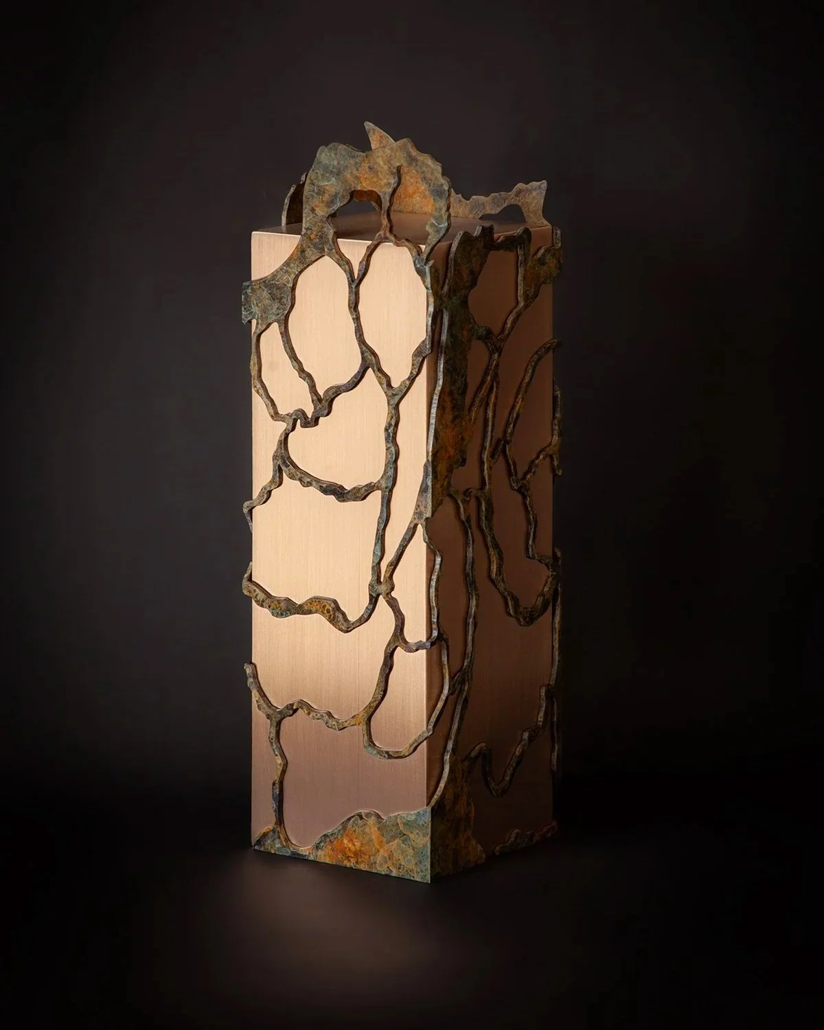  Daniella Algarate: ‘Marble Queen Pothos’ bronze sculpture 