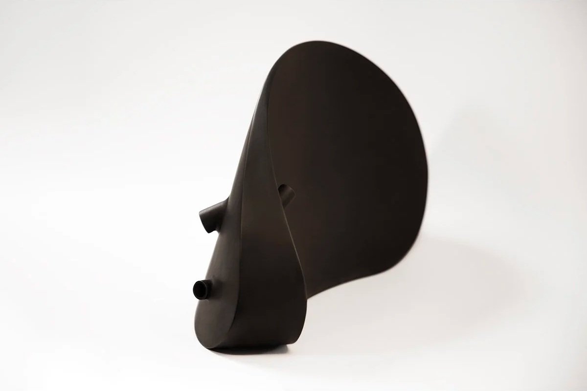  Bronze maquette sculpture with black patina for artist Brad Howe 