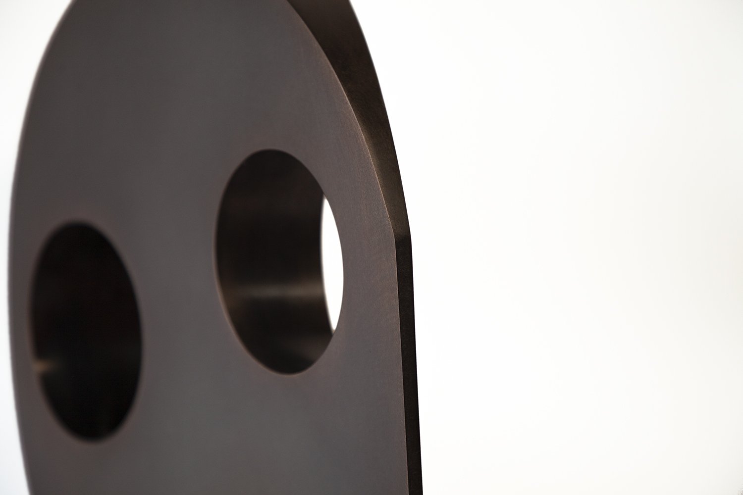  Bronze maquette sculpture with black patina for artist Brad Howe 