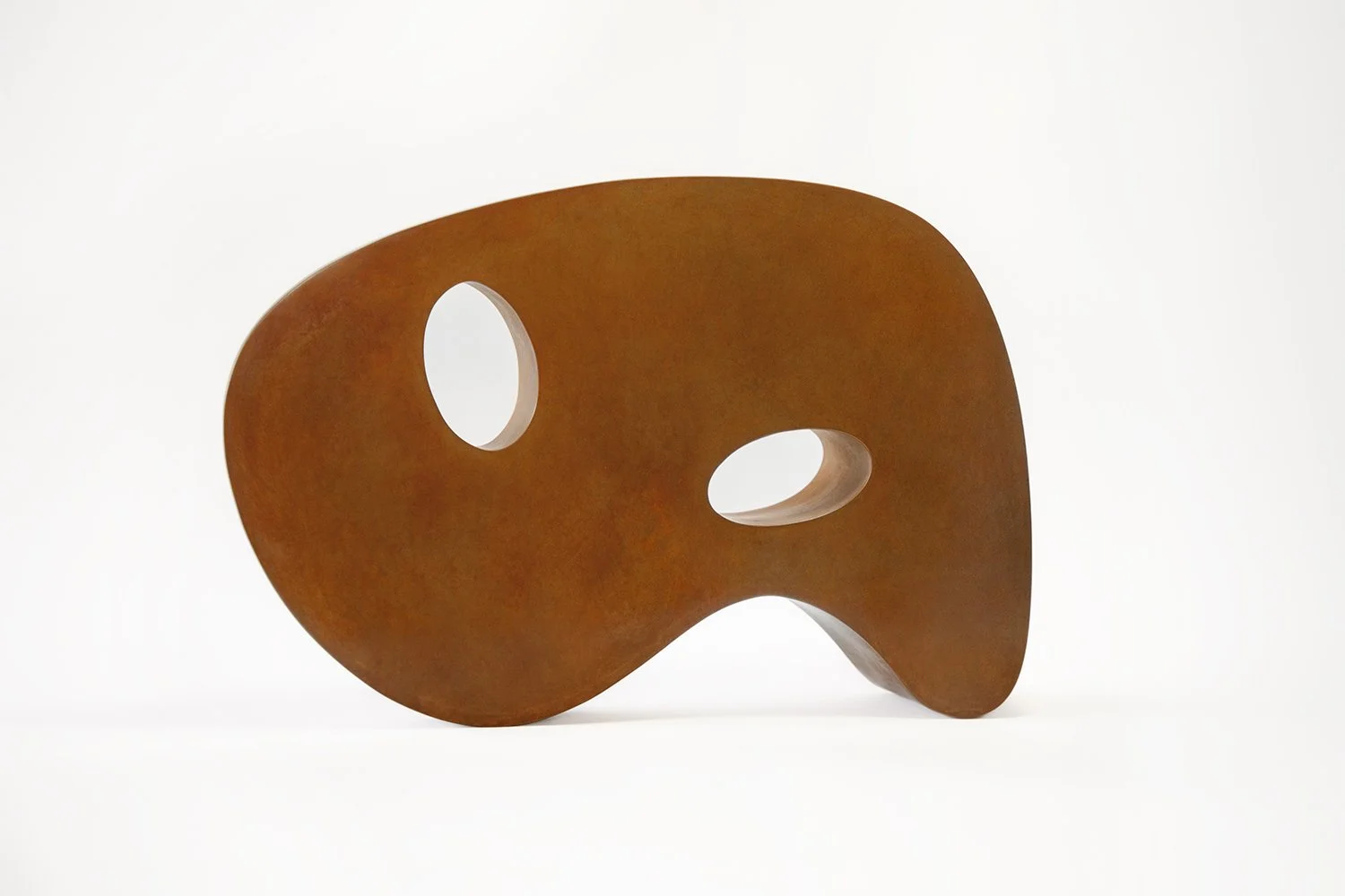  Bronze sculpture with a traditional hot patina for artist Brad Howe 