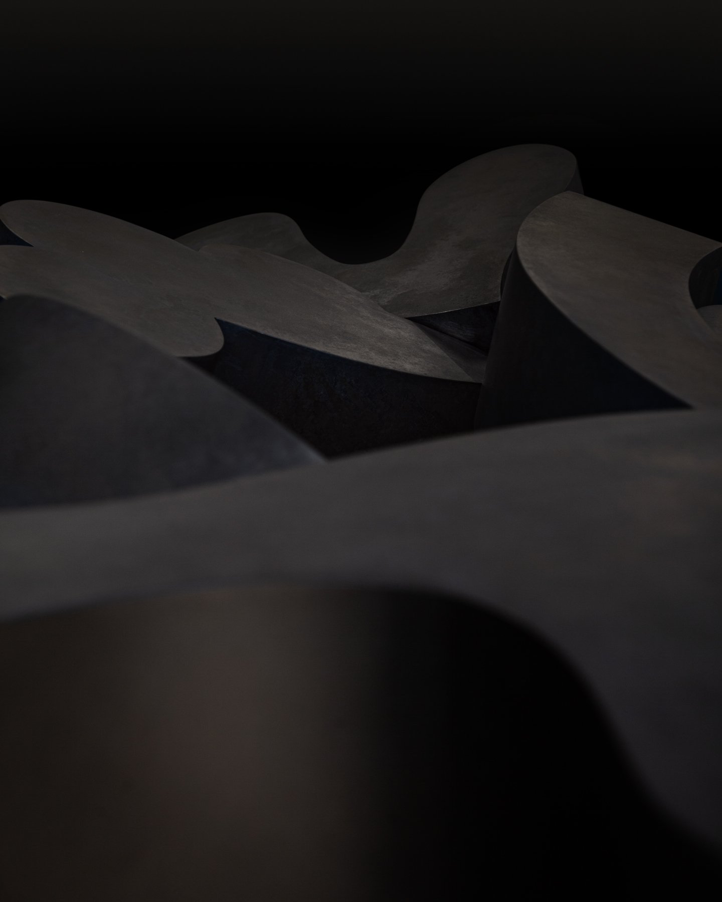  Bronze sculpture with black patina for artist Brad Howe 