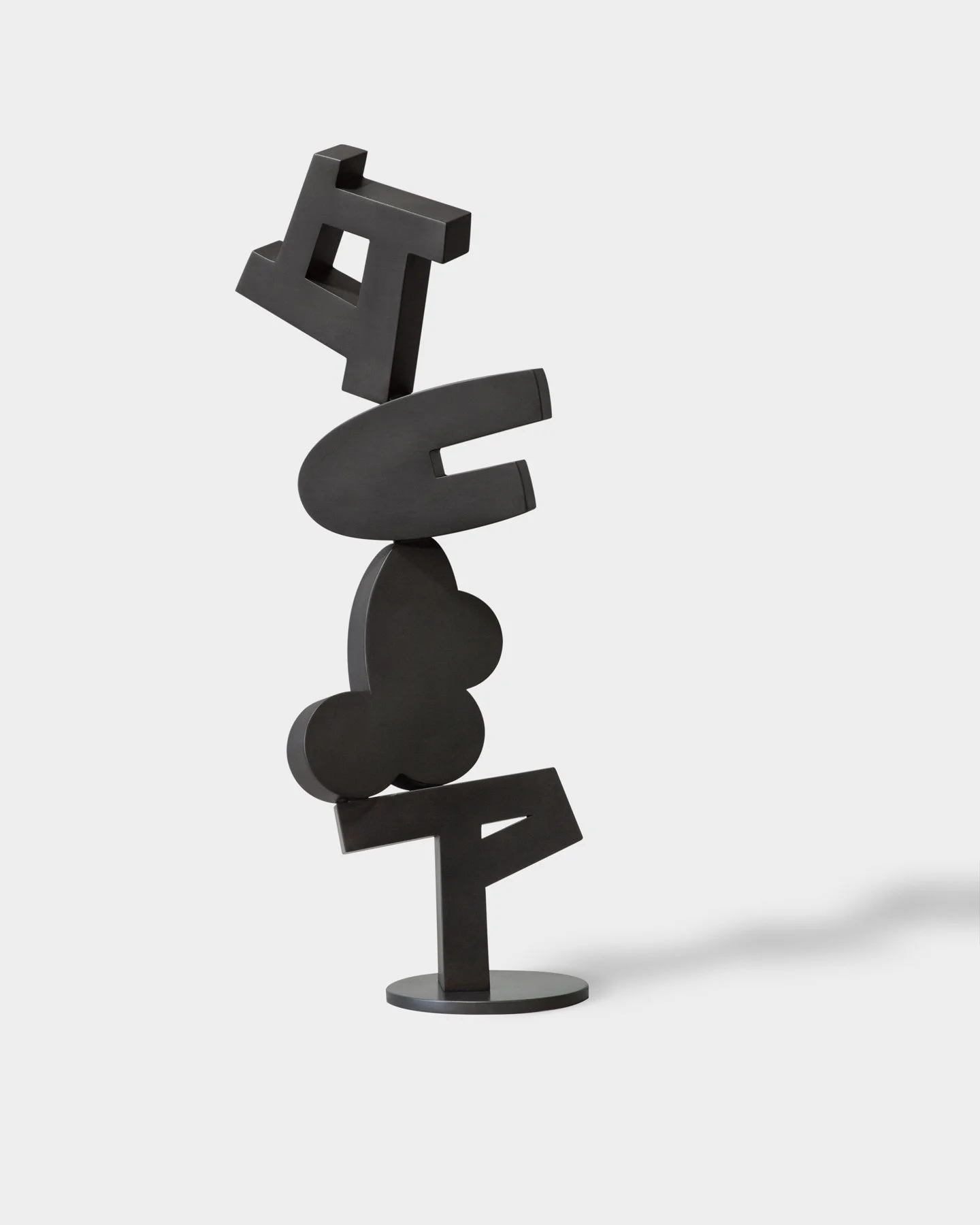  Bronze sculpture with black patina for artist Brad Howe 