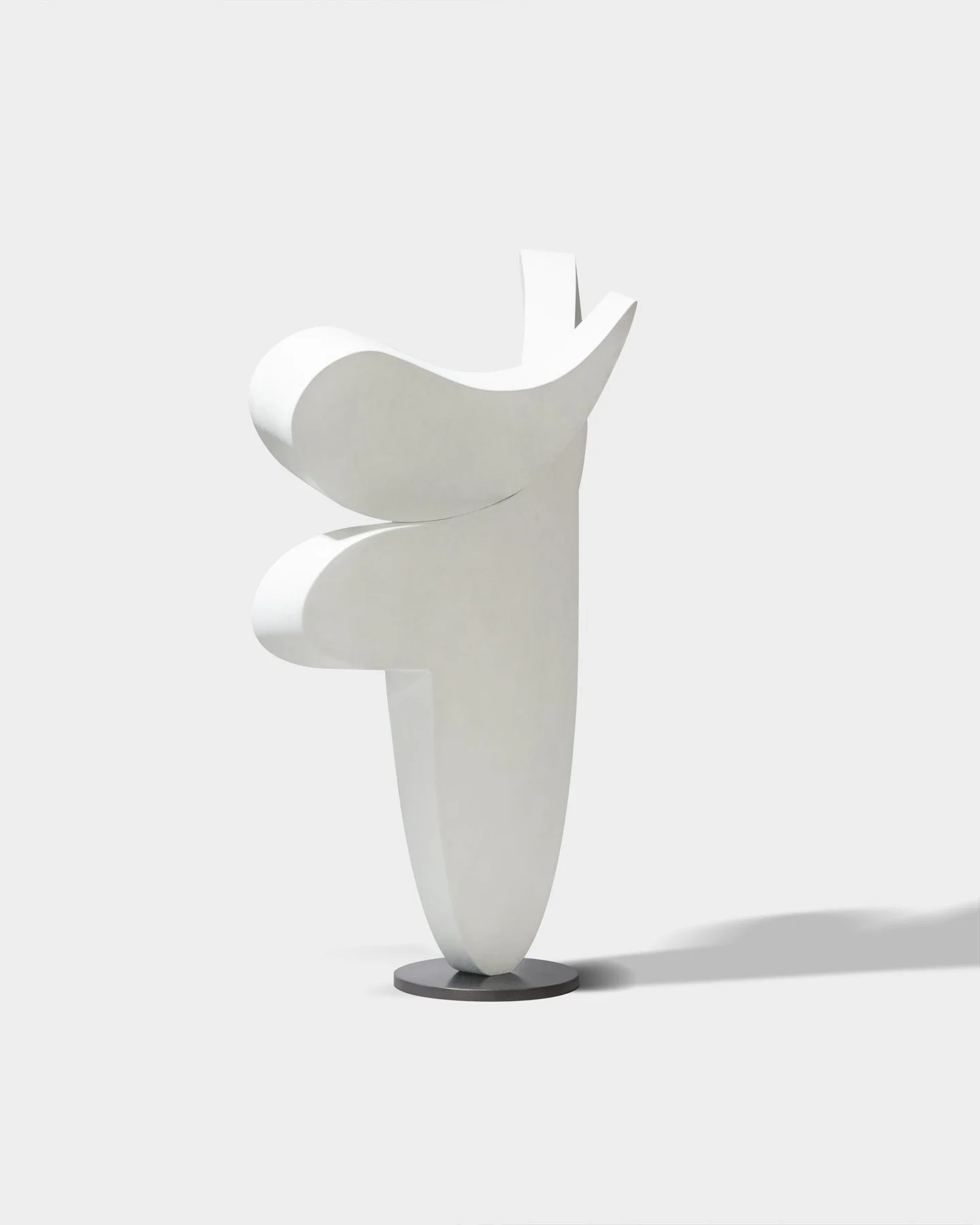  Bronze sculpture with white patina for artist Brad Howe 