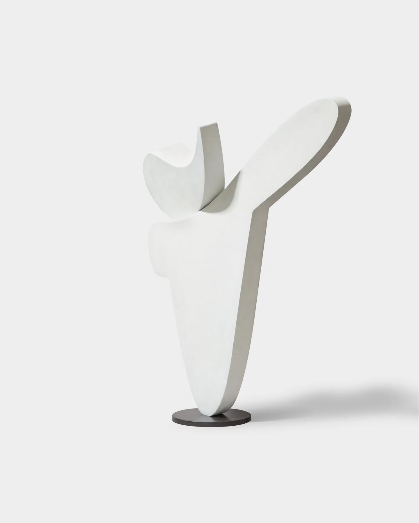  Bronze sculpture with white patina for artist Brad Howe 