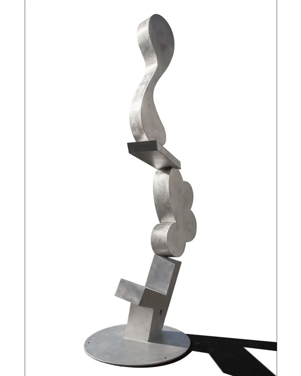  Stainless steel sculpture for artist Brad Howe 