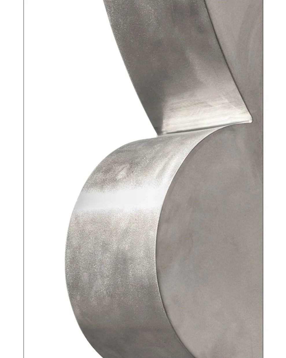  Stainless steel sculpture for artist Brad Howe 