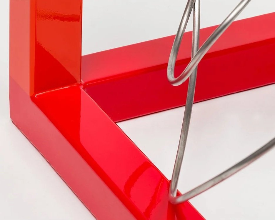  Stainless steel sculpture for artist Brad Howe 