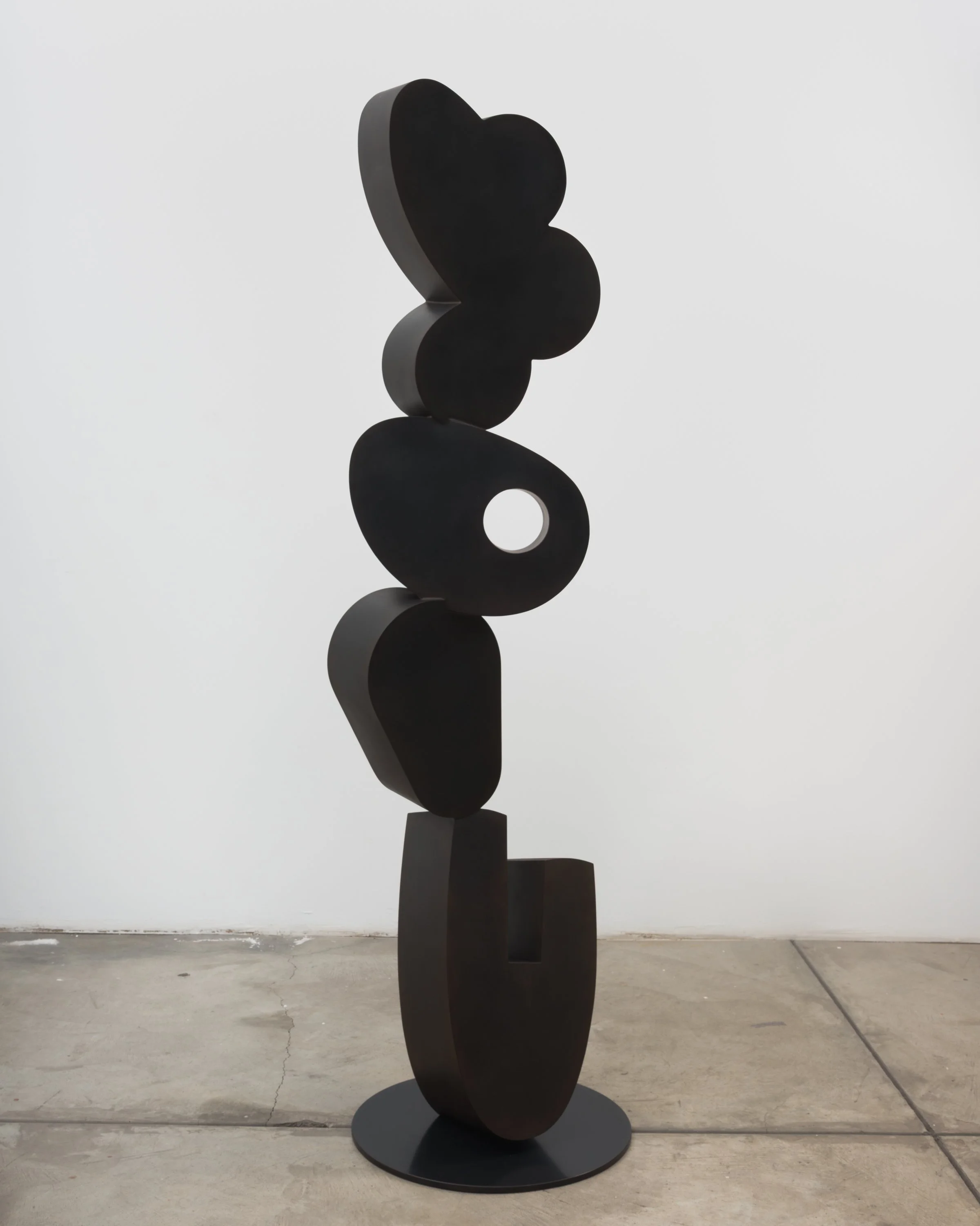 Bronze sculpture with black patina for artist Brad Howe 