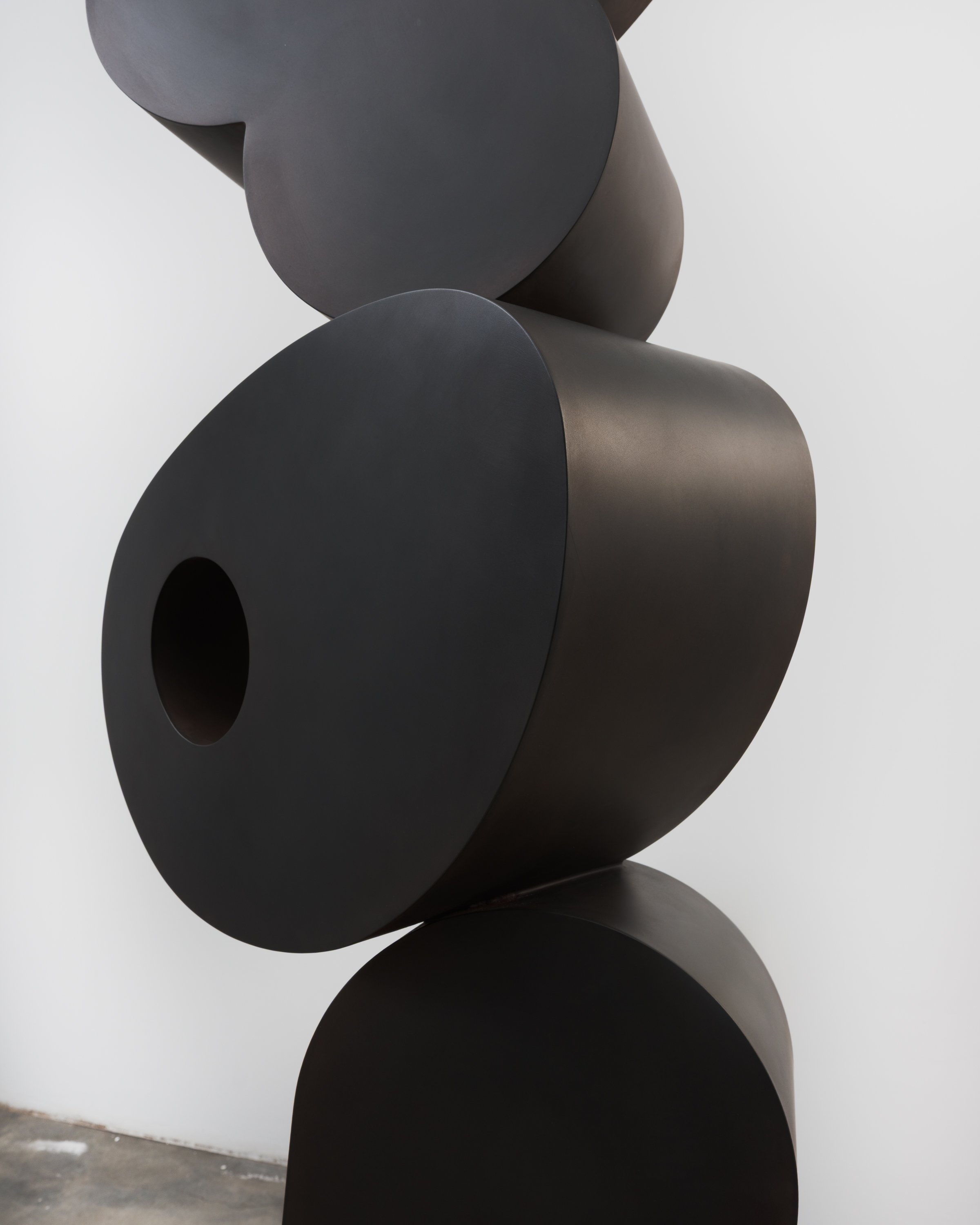  Bronze sculpture with black patina for artist Brad Howe 