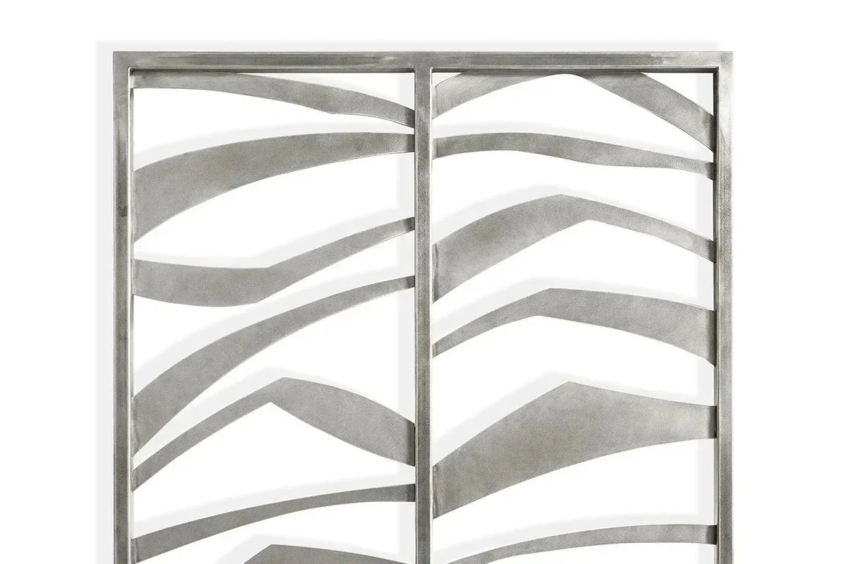  Stainless steel pool partition sculpture for artist Brad Howe 