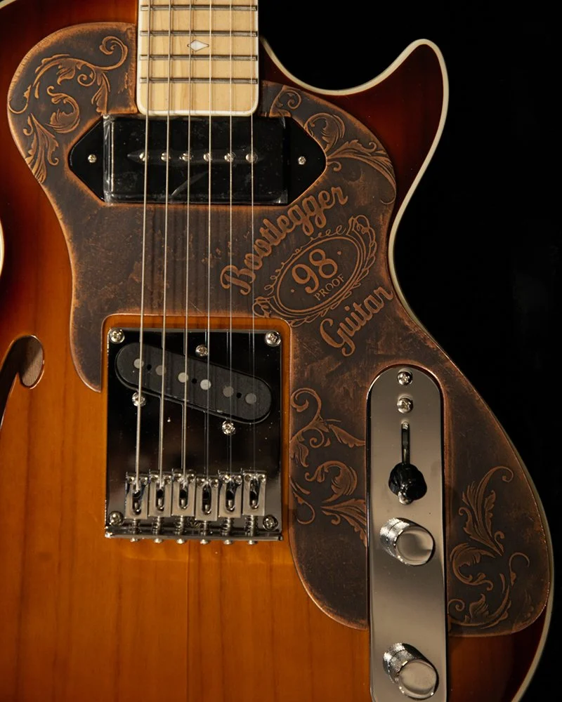 Bootlegger Guitar: Pick Guard