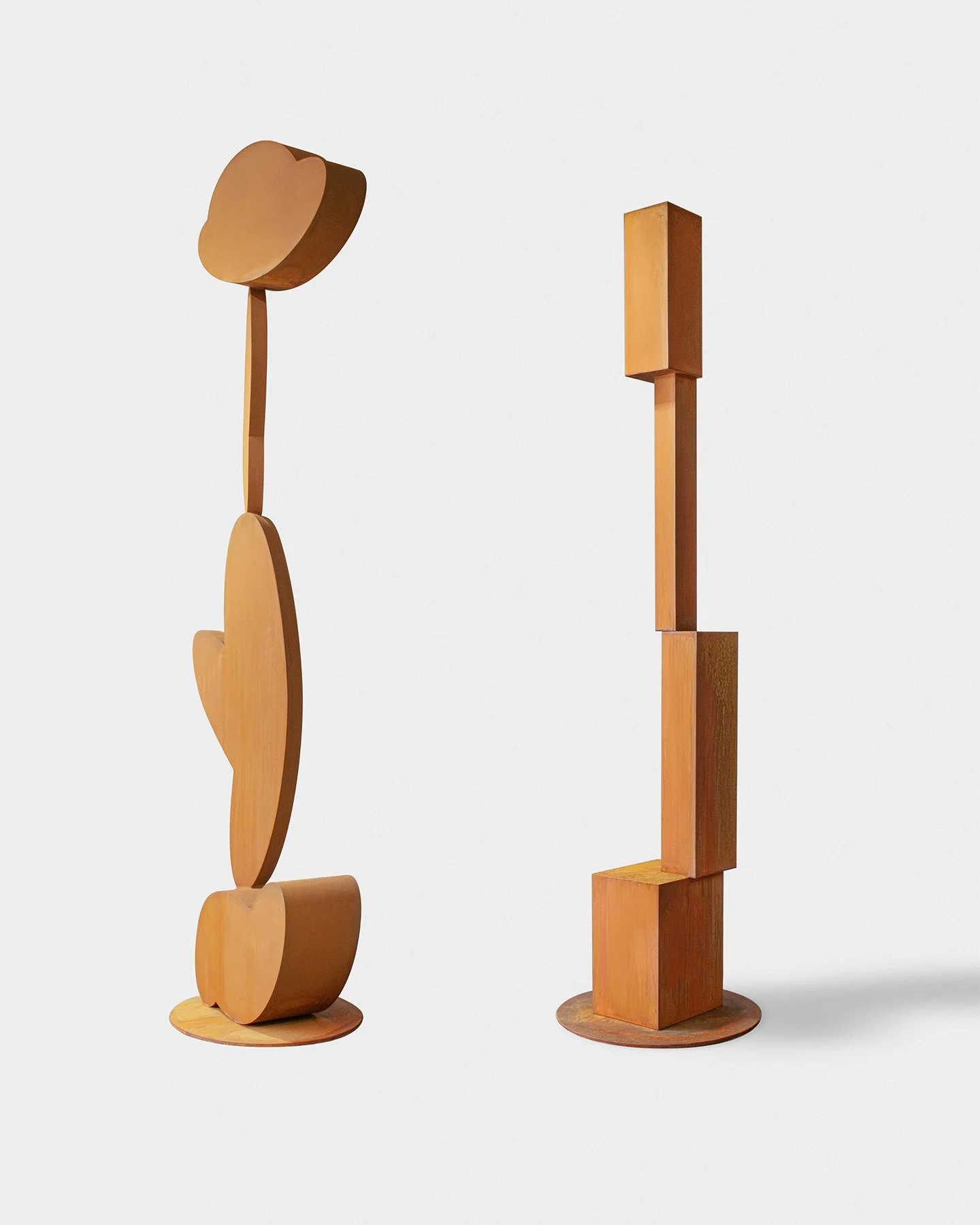 Brad Howe: Corten Sculptures