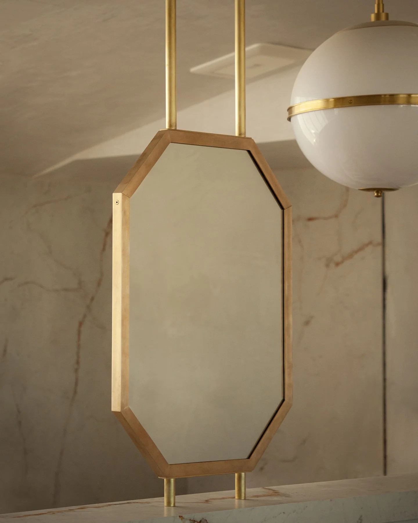 Breegan Jane: Brass Mirror Frames