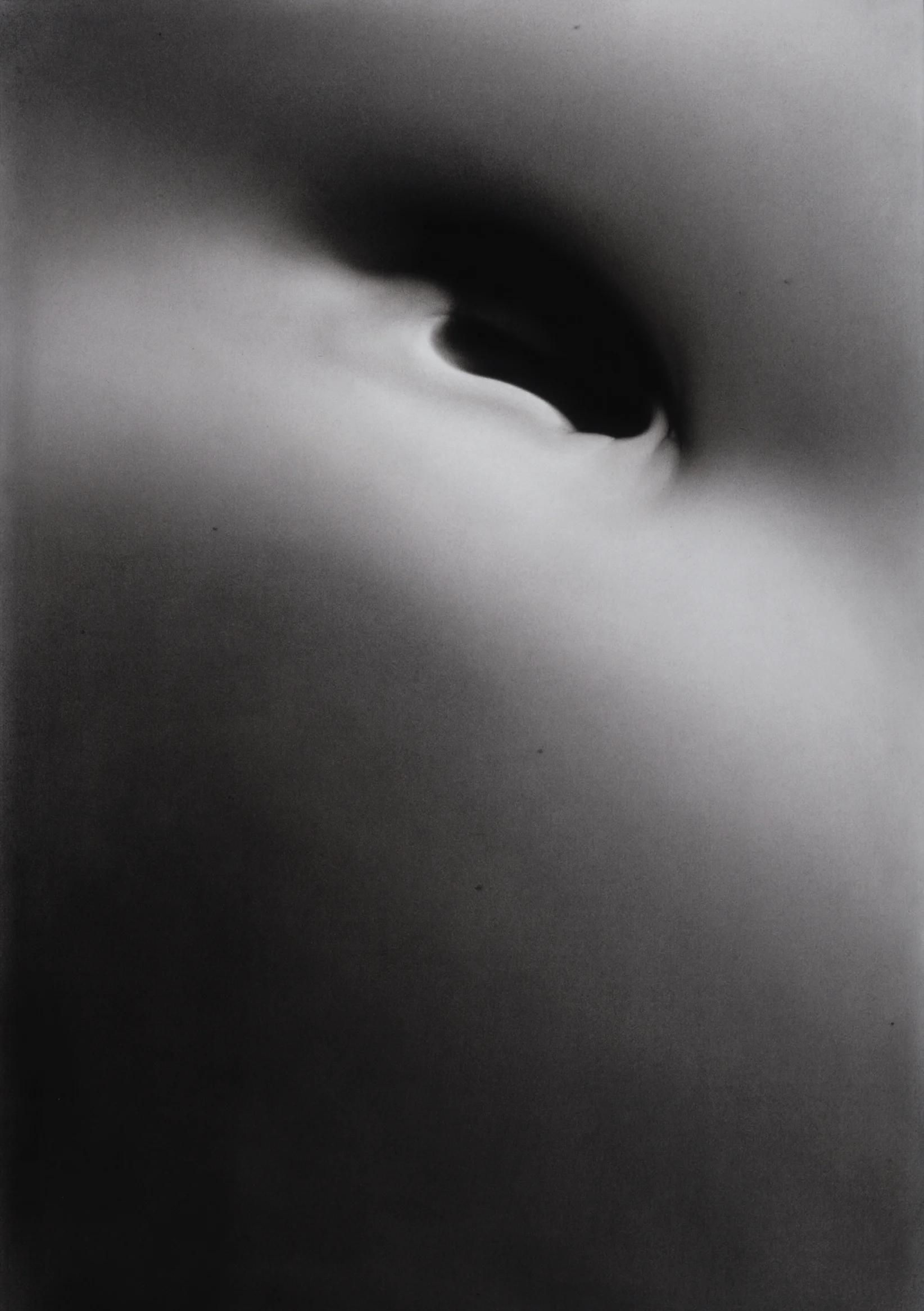 Reflection, 60 x 42 in, charcoal and pastel