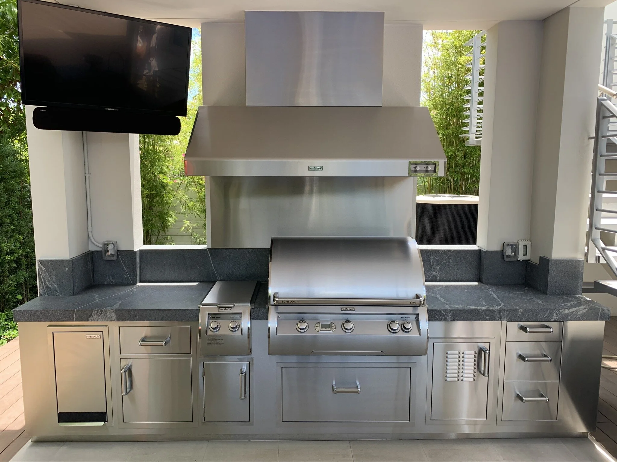 Miami Custom Outdoor Kitchens Superior Exteriors Custom Outdoor Kitchens Miami