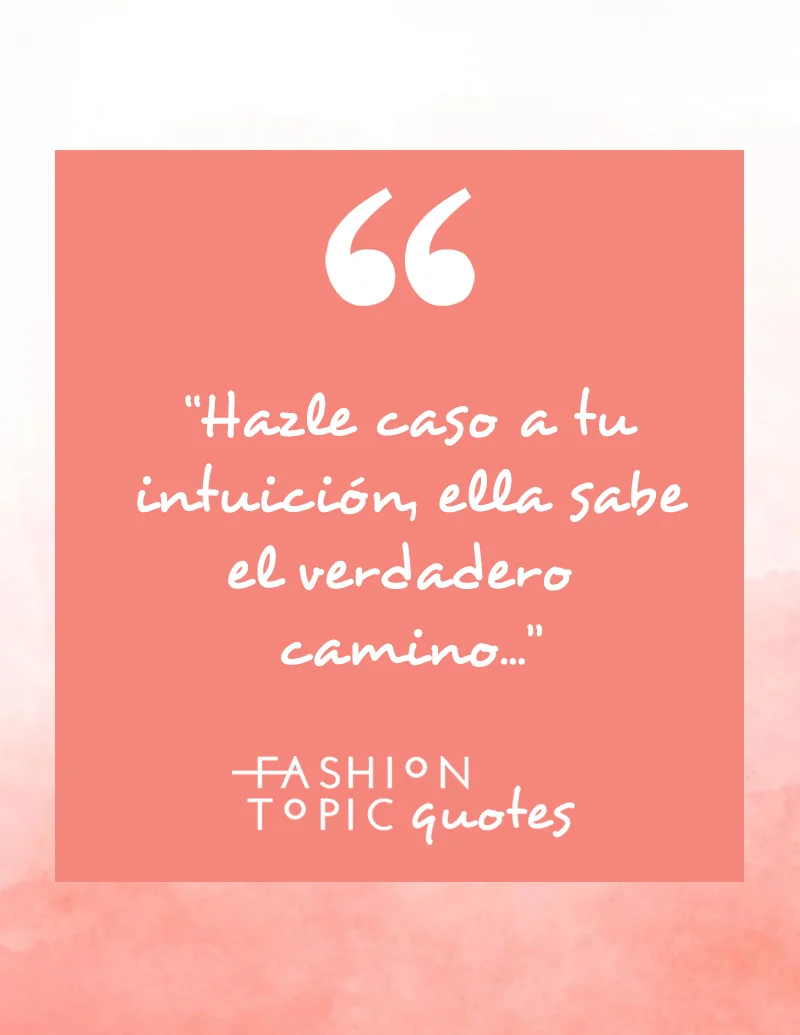 Tu intuicion