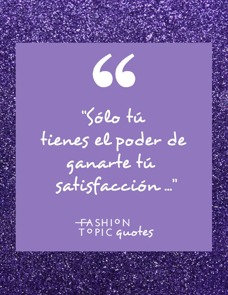 Tu satisfaccion