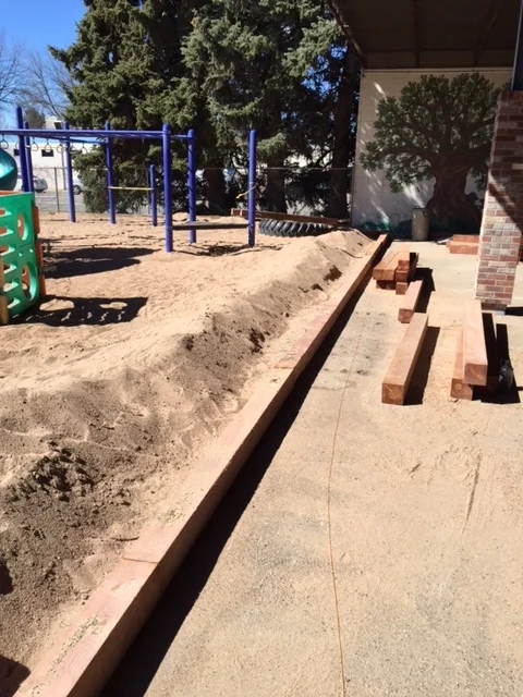 Retaining wall progress