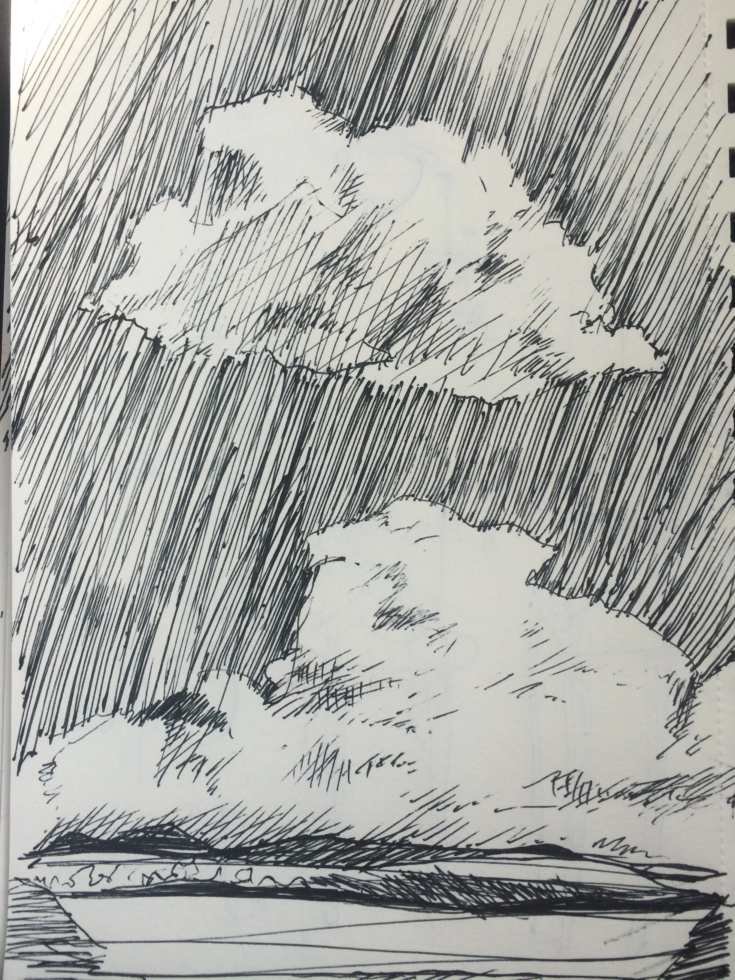 Sketch of Minnesota Sky