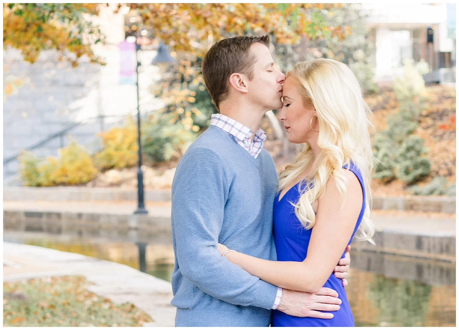 Richmond Engagement Photos at the Canal Walk and Church Hill - Meghan + Jim