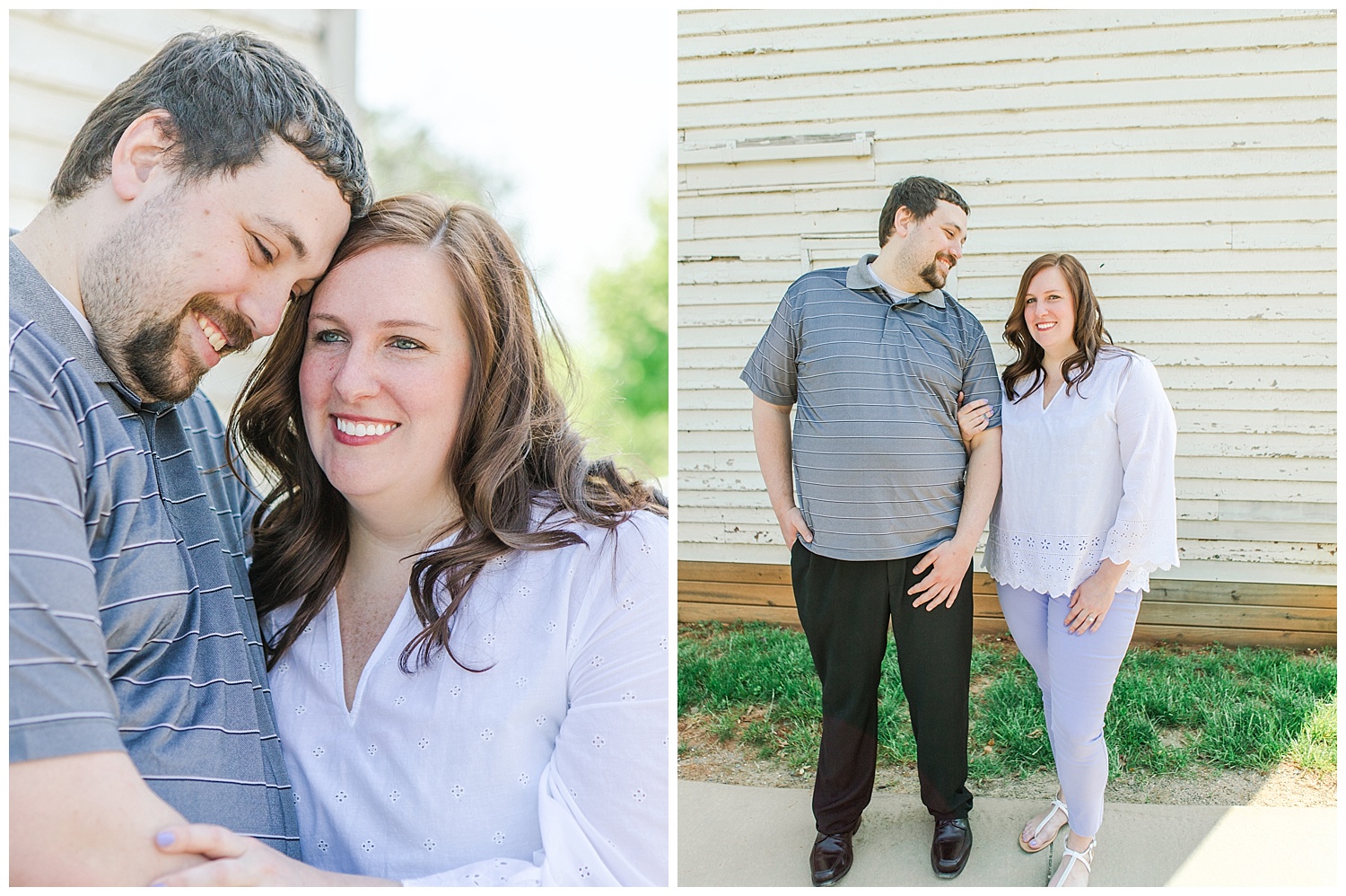 Blenheim Vineyards, Virginia Engagement Session - Holly + Ken