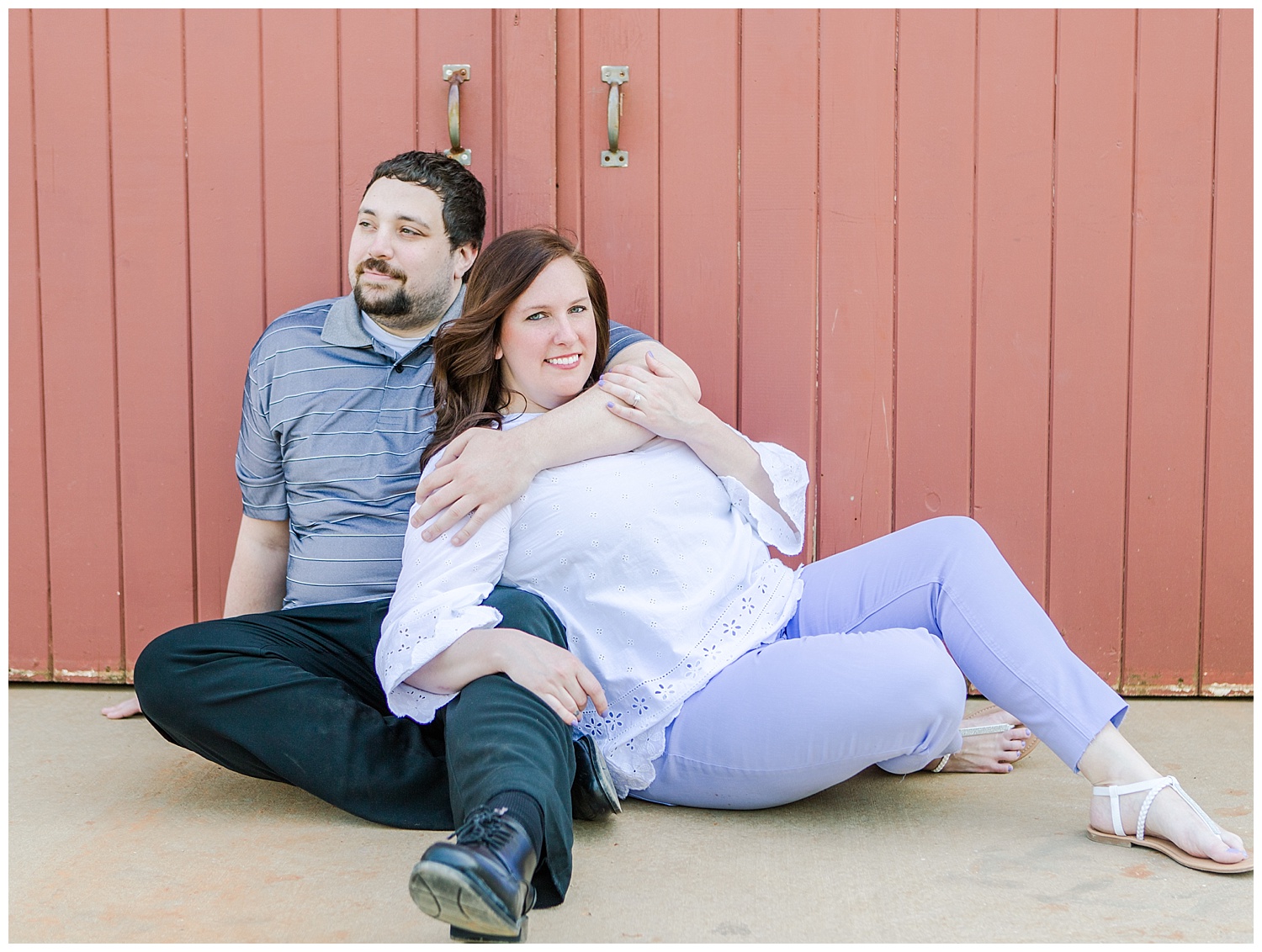 Blenheim Vineyards, Virginia Engagement Session - Holly + Ken