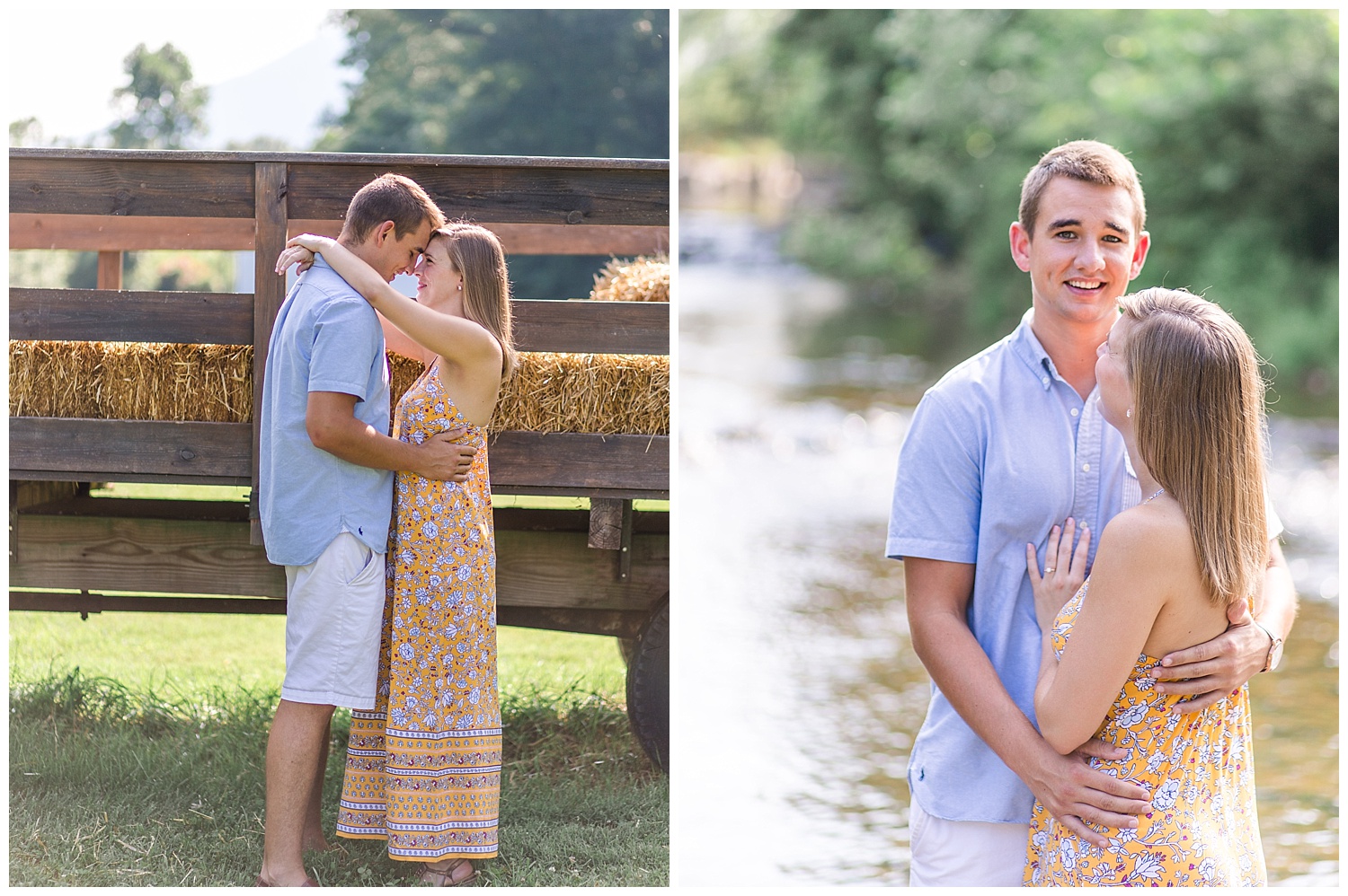 Virginia Engagement at Bold Rock Cidery