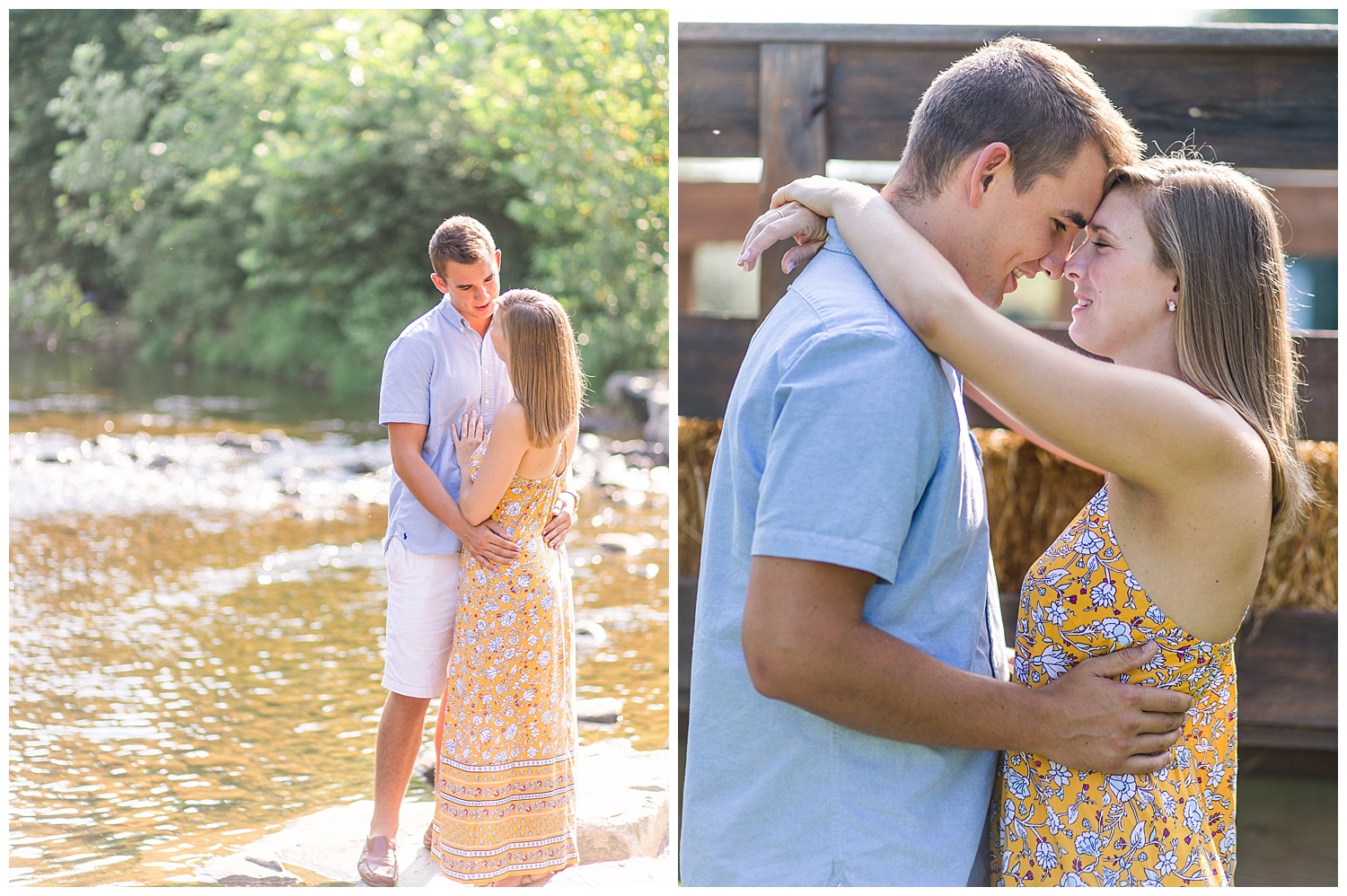 Virginia Engagement at Bold Rock Cidery