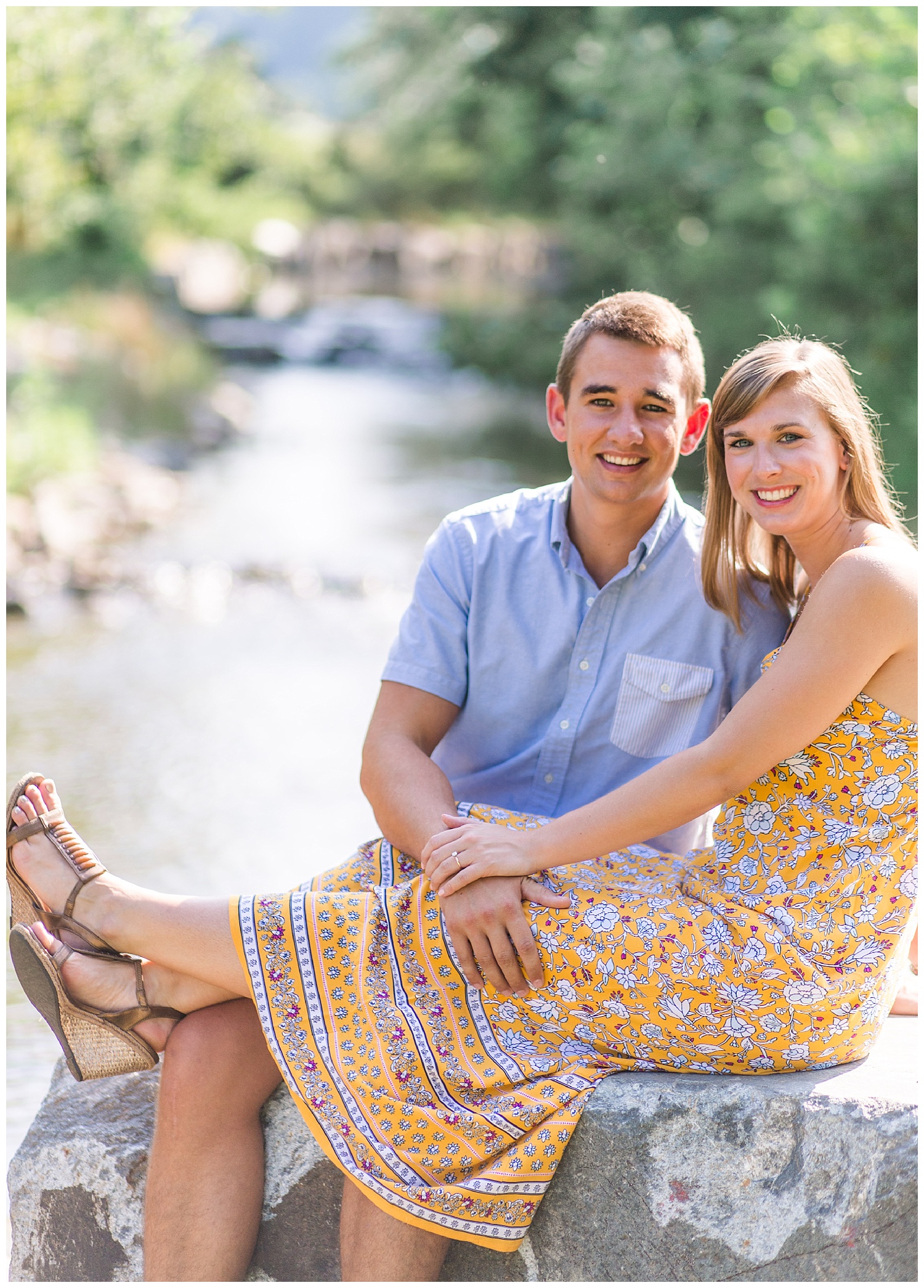 Bold Rock Cidery Engagement Photos