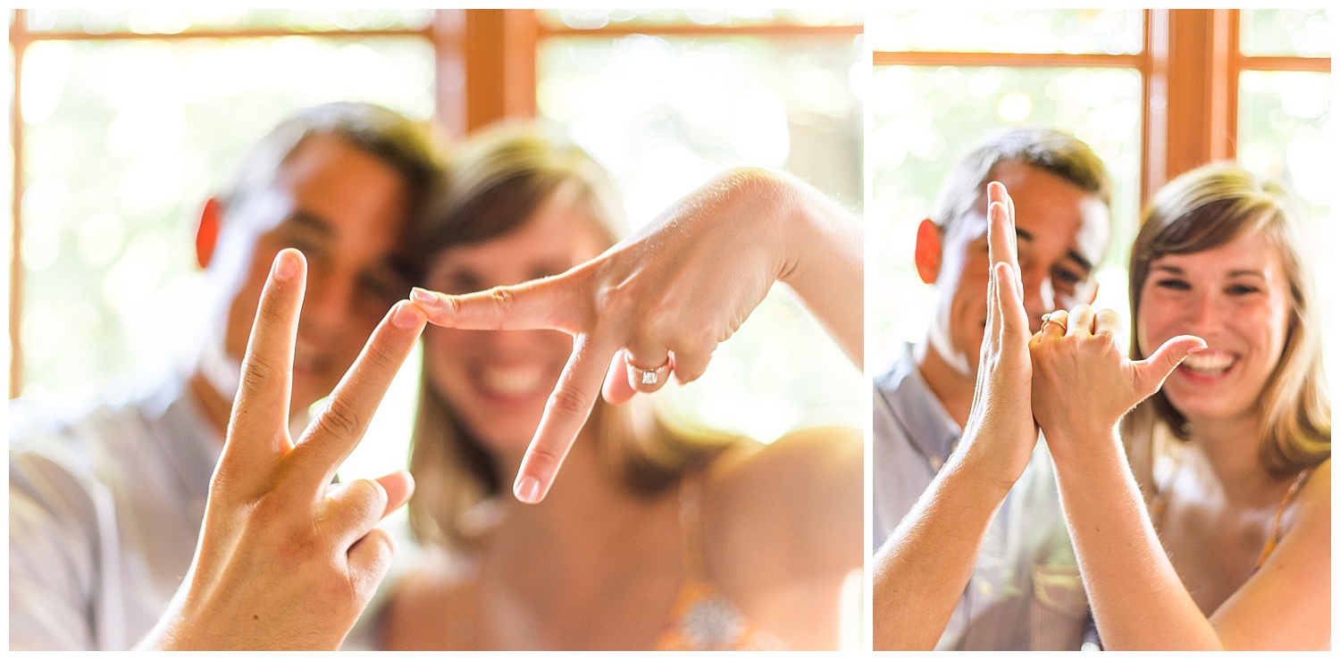 Virginia Engagement at Bold Rock Cidery