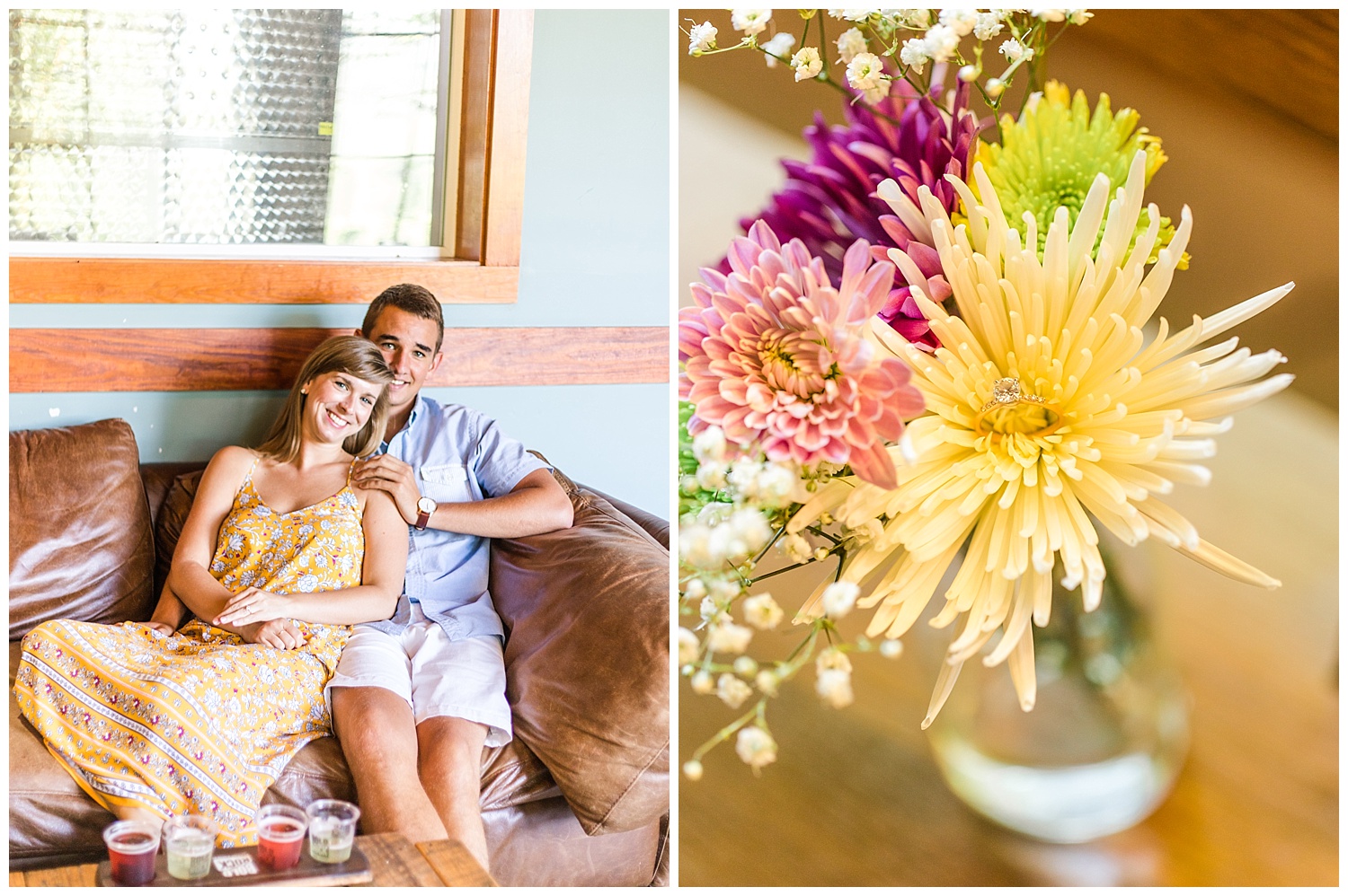 Bold Rock Cidery Engagement Photos