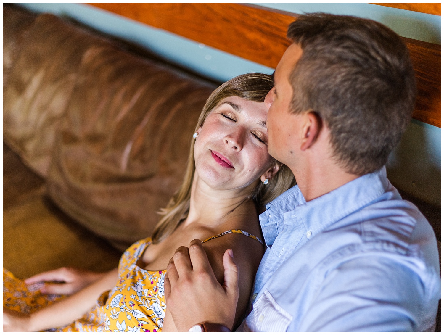 Virginia Engagement at Bold Rock Cidery