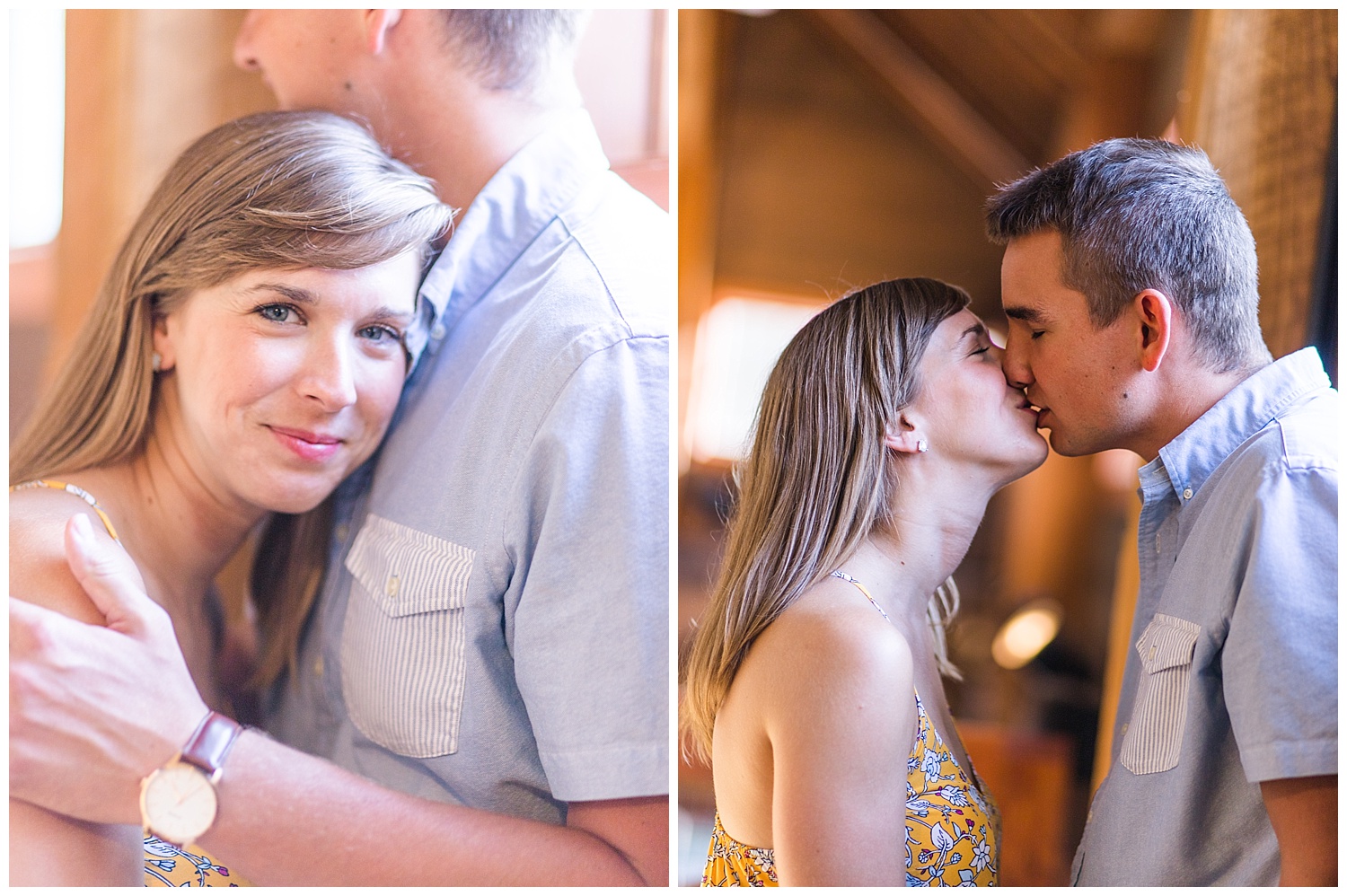 Virginia Engagement at Bold Rock Cidery