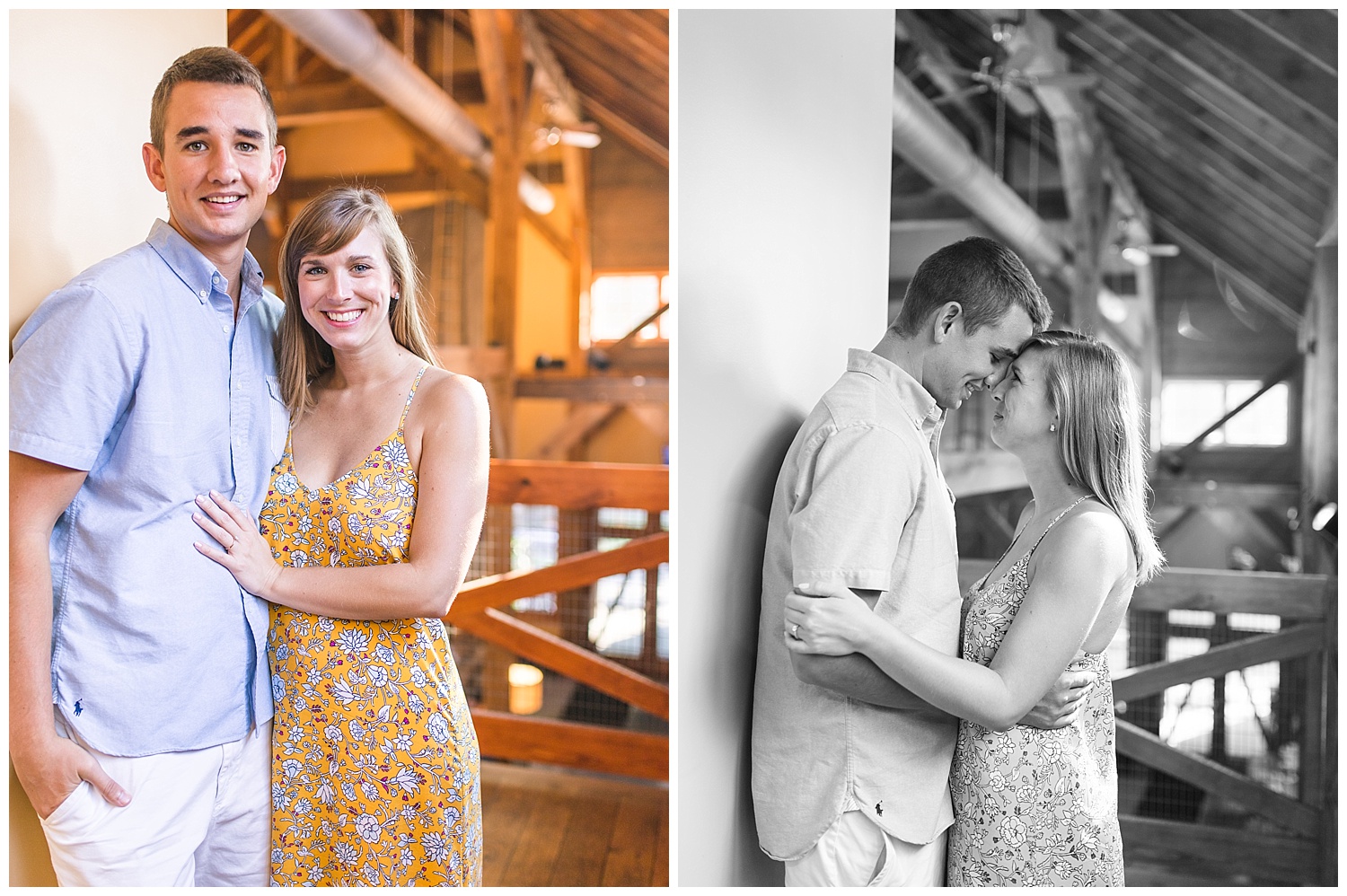 Virginia Engagement at Bold Rock Cidery