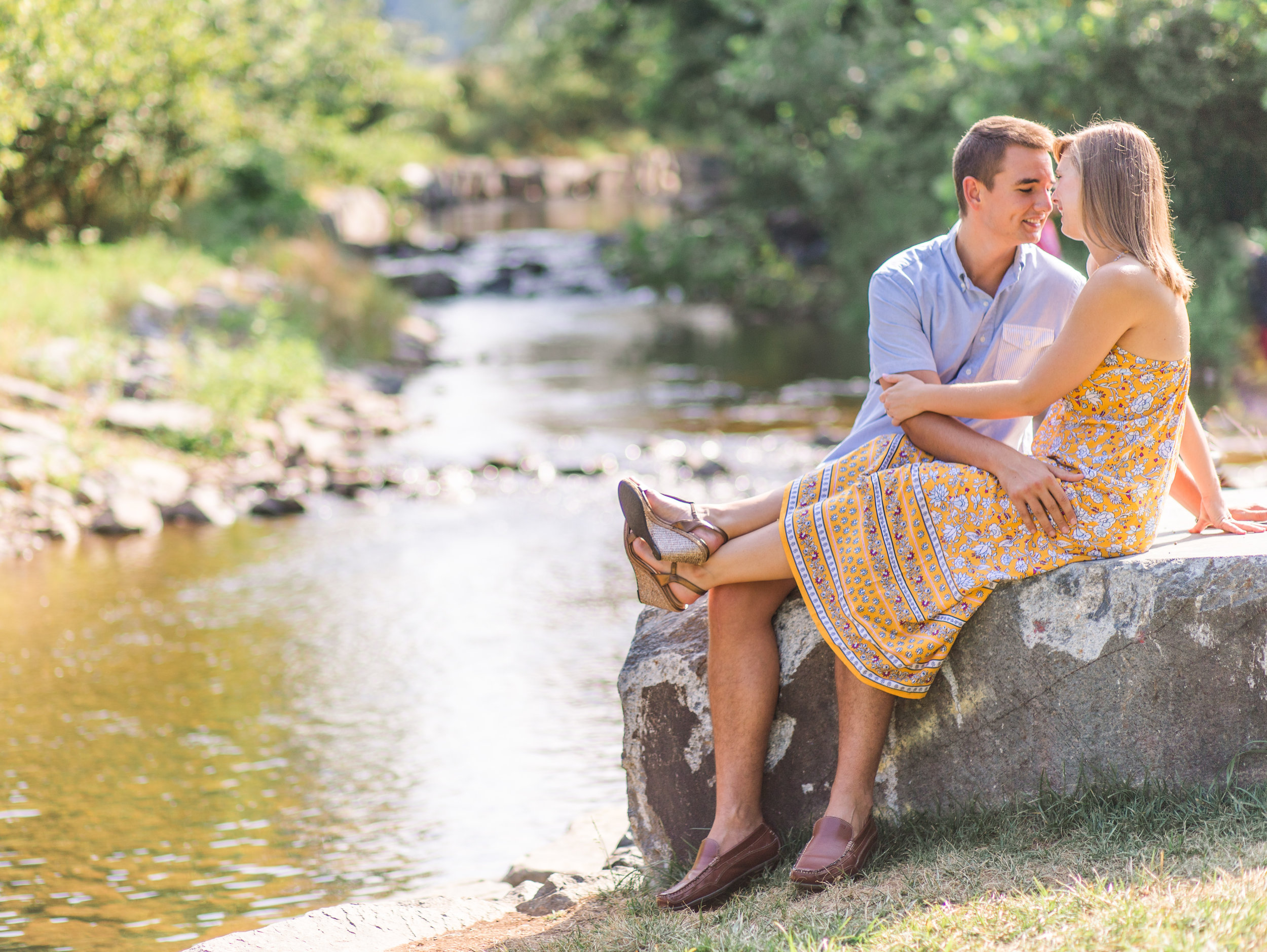 Bold Rock Cidery Engagement Photos