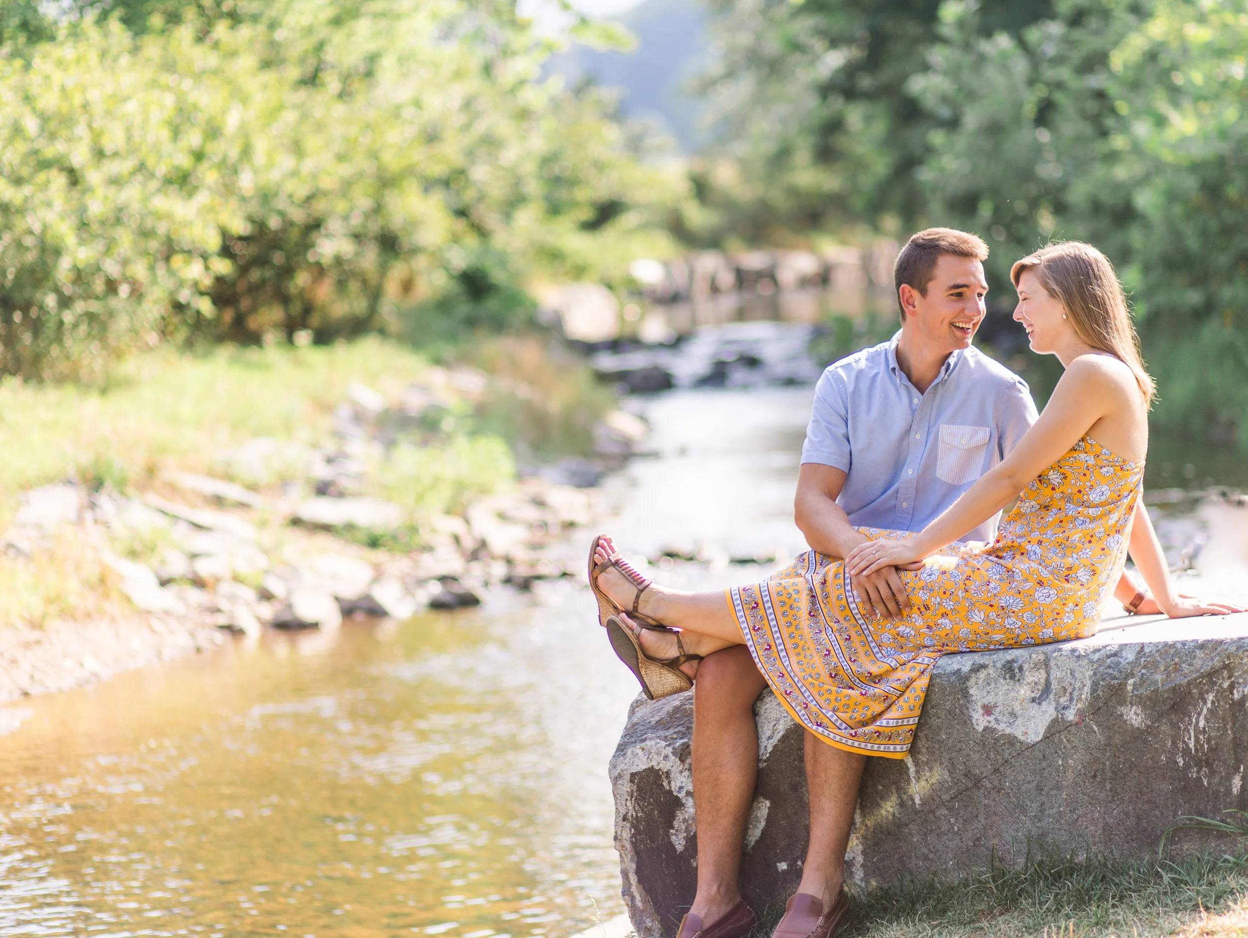 Bold Rock Cidery Engagement Photos