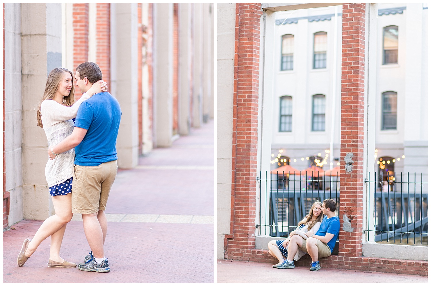 Richmond Engagement Session at Tredegar Ironworks and Brown's Island - Morgan + Kevin