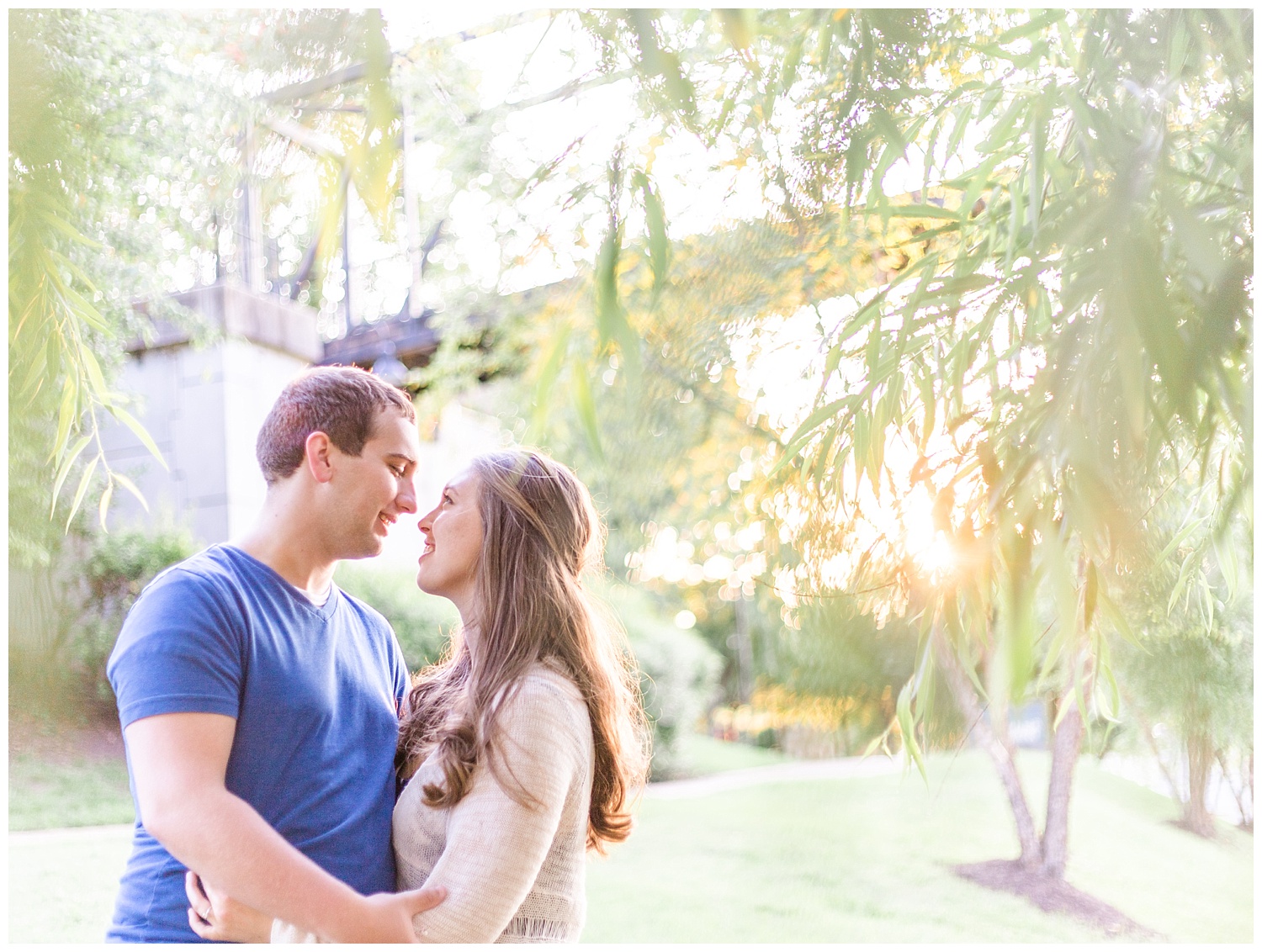 Richmond Engagement Session at Tredegar Ironworks and Brown's Island - Morgan + Kevin
