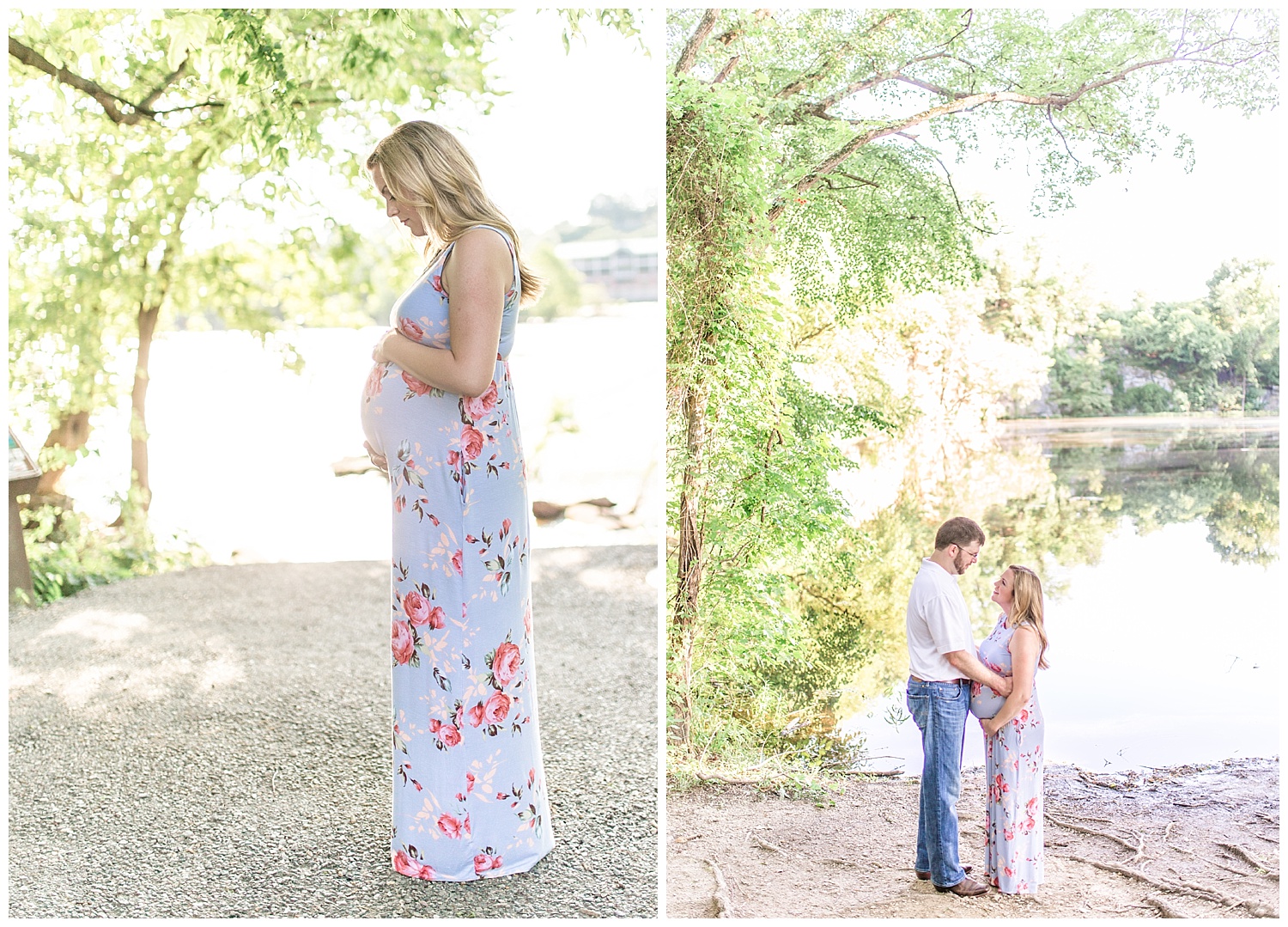 Richmond Maternity Photography - Belle Island - Stacie + Justin