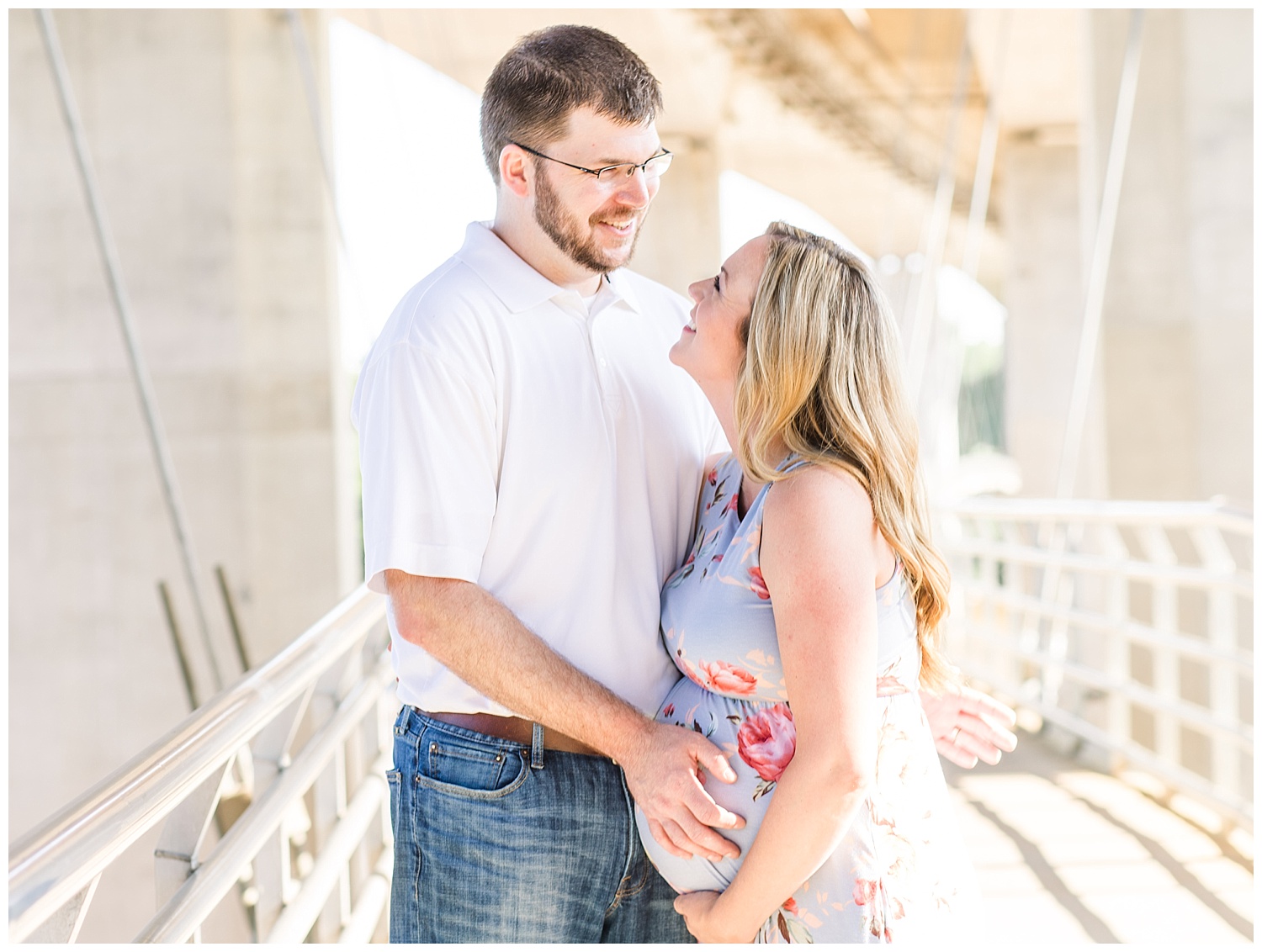 Richmond Maternity Photography - Belle Island - Stacie + Justin