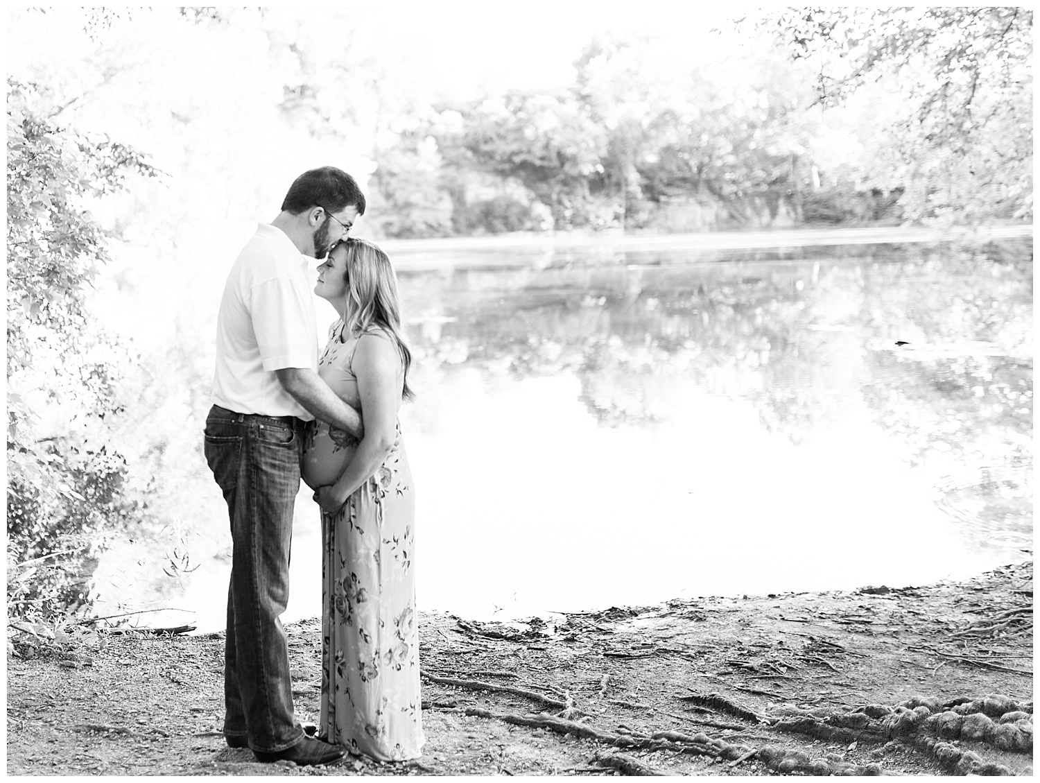 Belle Isle Maternity Portraits - Richmond, VA - Stacie + Justin