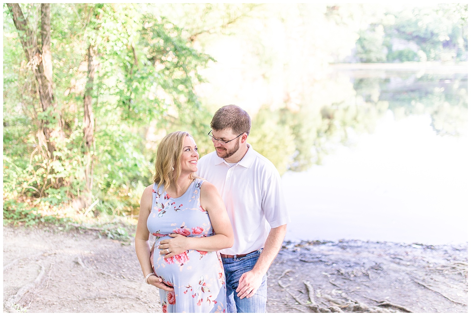 Richmond Maternity Photography - Belle Island - Stacie + Justin