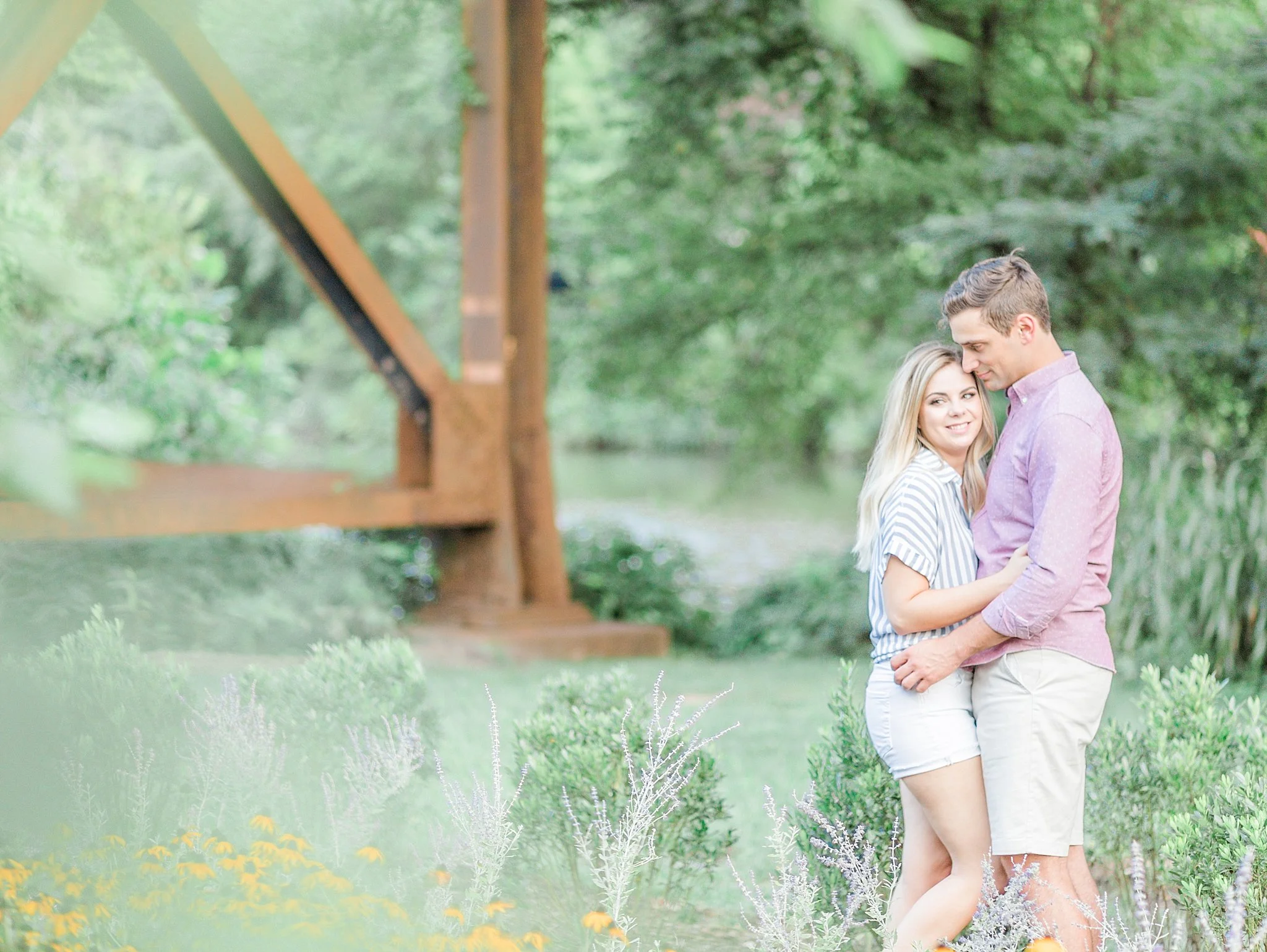 Shockoe Bottom Engagement Photos + Main Street Station, Low Line Park 