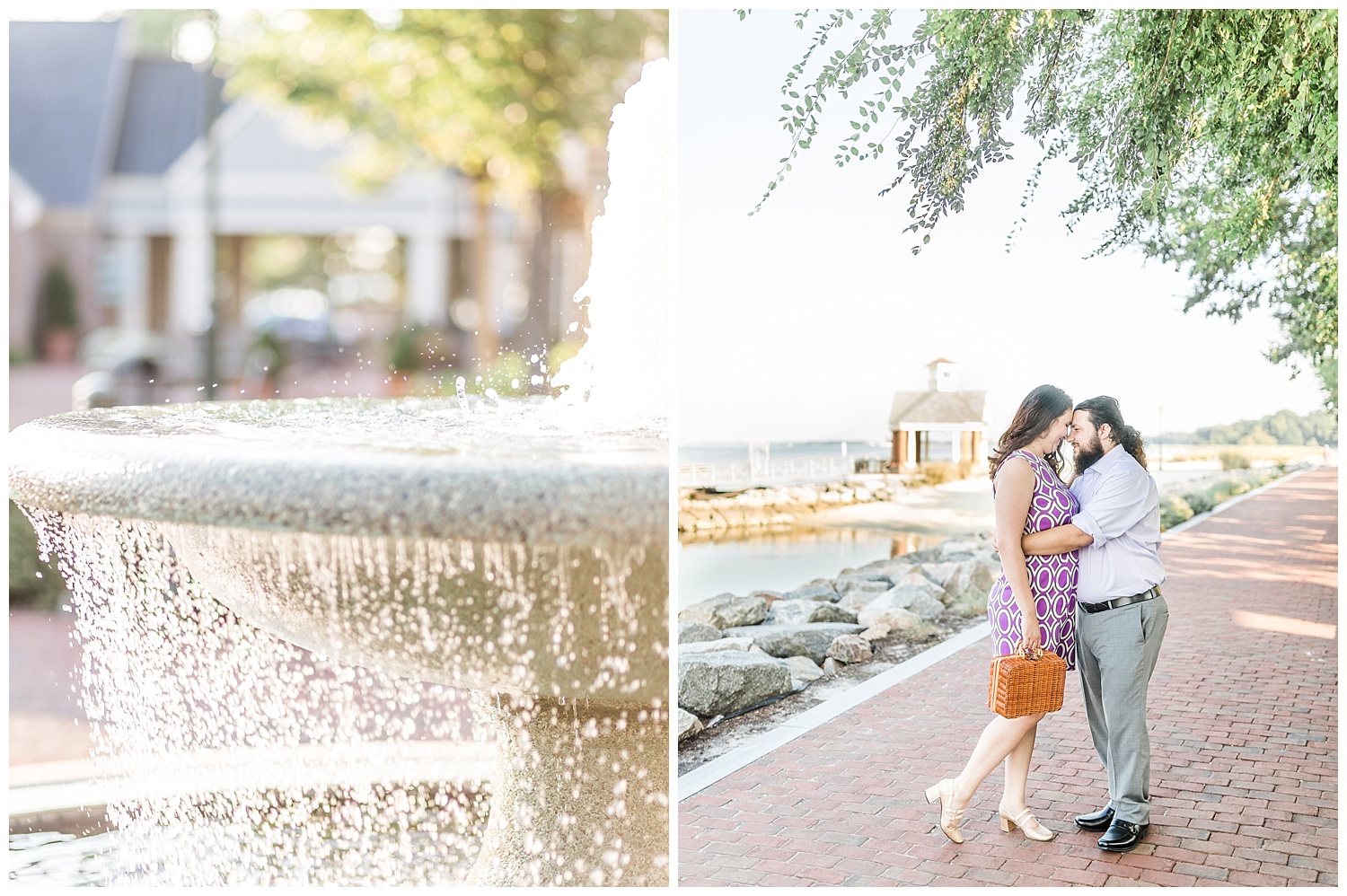 Yorktown Beach Engagement Photos - Sarah + Patrick