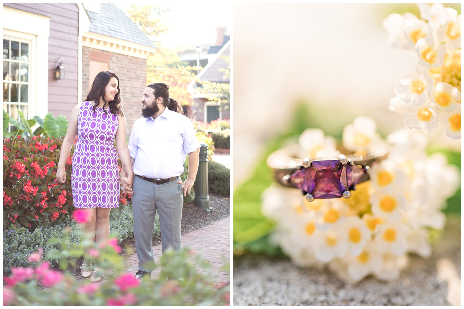 Yorktown Beach Engagement Session - Sarah + Patrick