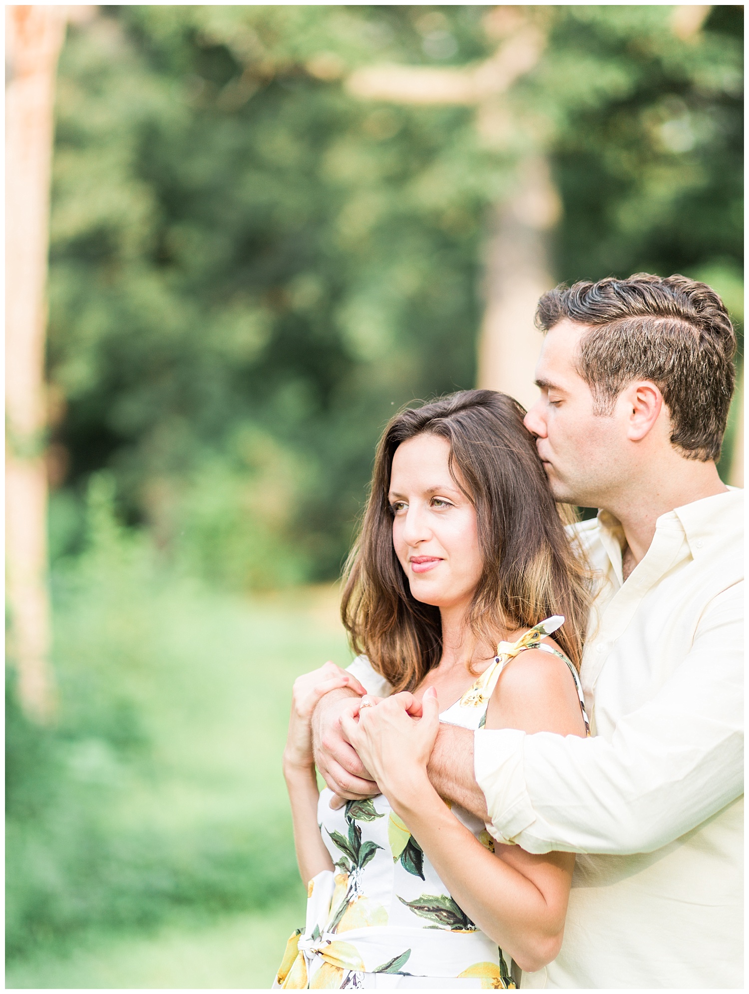 Bryan Park Richmond Engagement Photos - Marissa + Albie