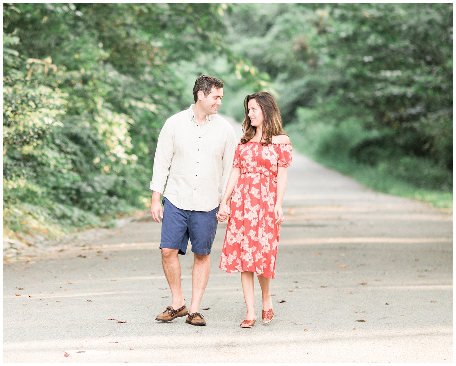 Bryan Park Richmond Engagement Photos - Marissa + Albie